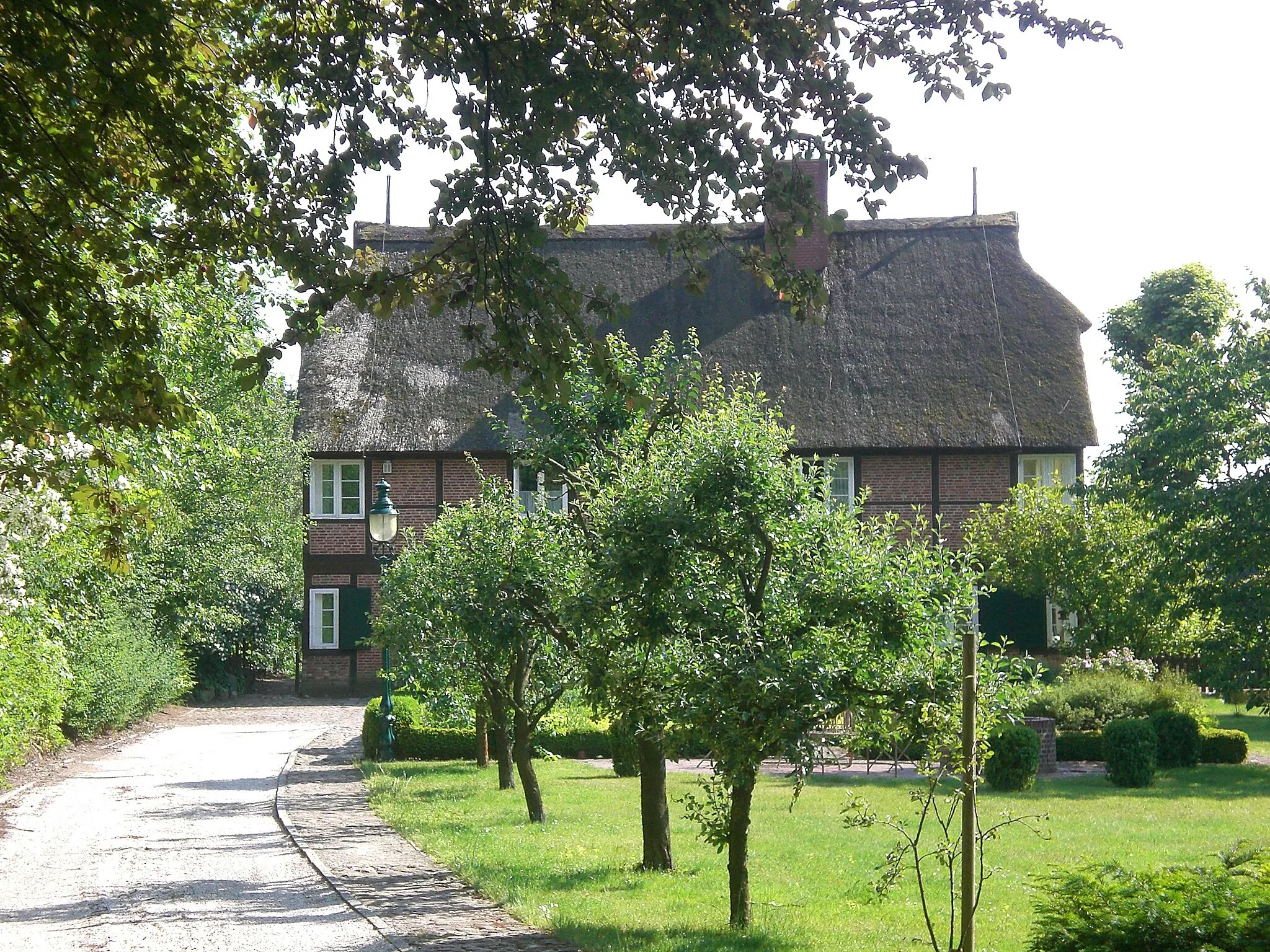 Photo showing: Krämer'scher Hof, Bergstedter Markt 3, Hamburg-Bergstedt