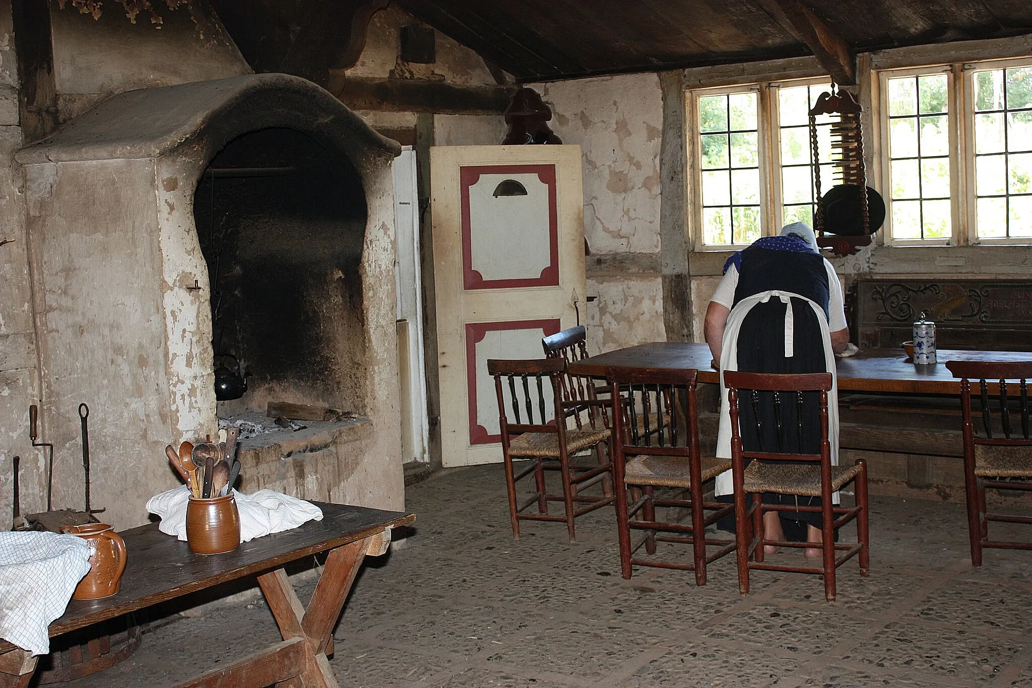 Photo showing: Open air museum Am Kiekeberg, Silberhof from Scharmbeck, inner view