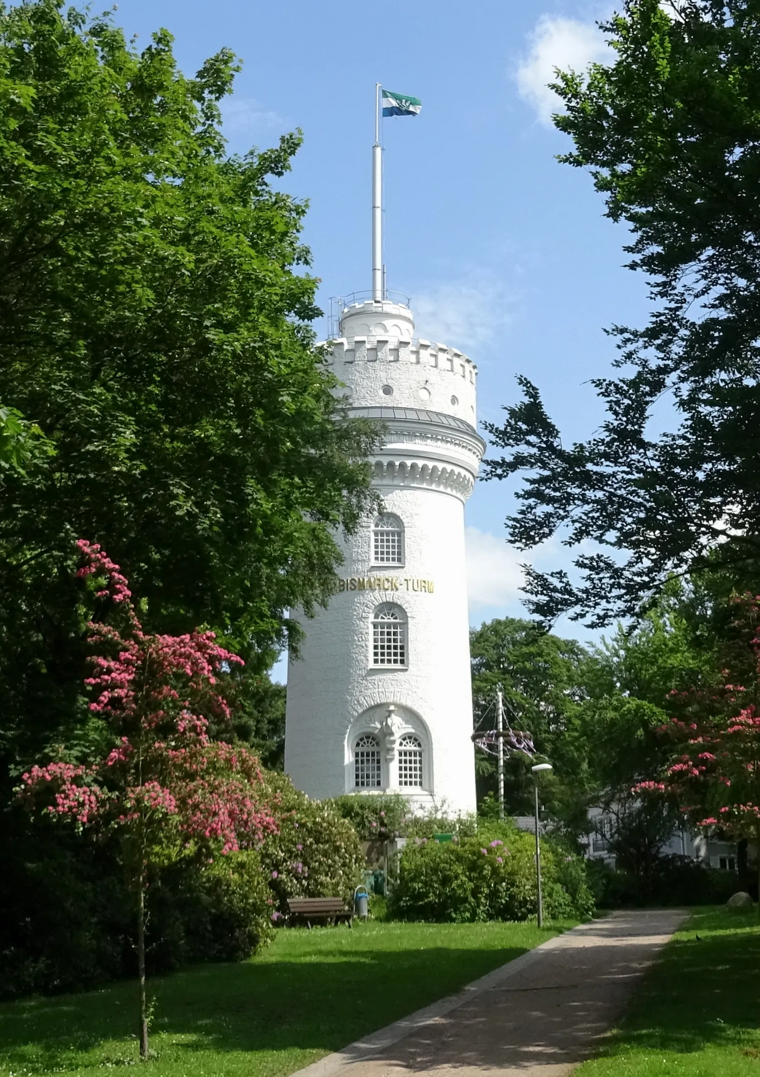 Photo showing: Bismarcktower in Aumühle after the renovation