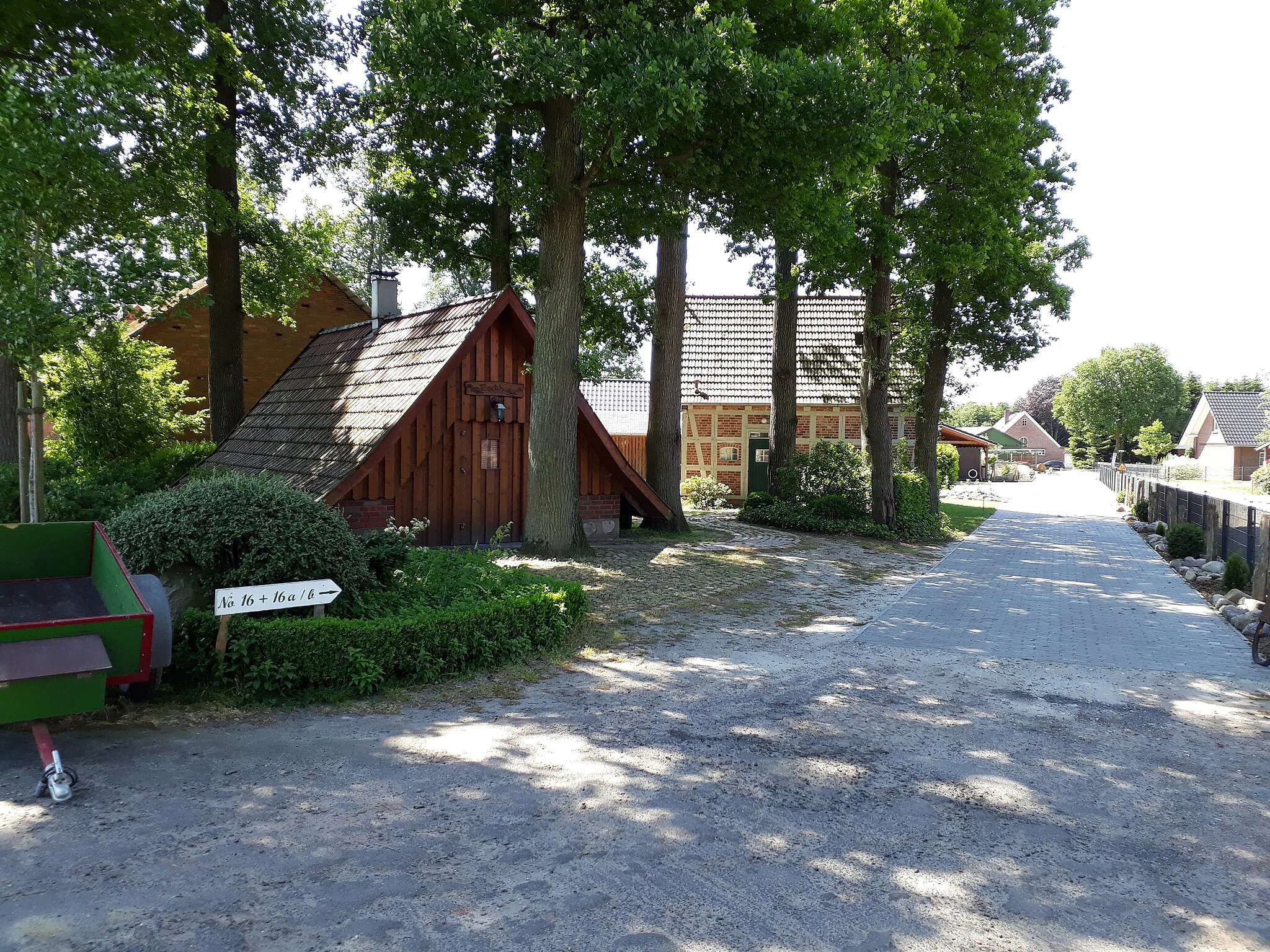 Photo showing: Backhaus in Ahlerstedt, Landkreis Stade, Niedersachsen.