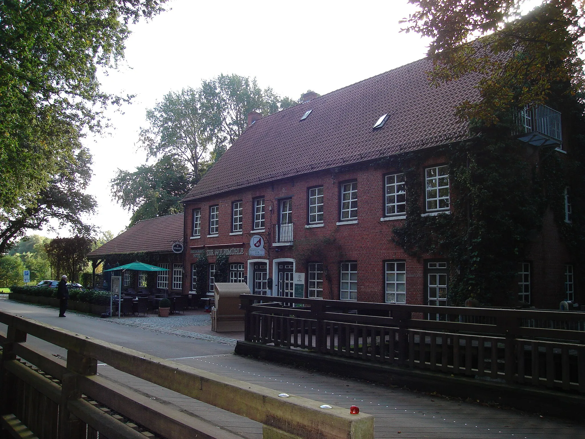 Photo showing: Wulfsmühle an der Pinnau in Schleswig-Holstein