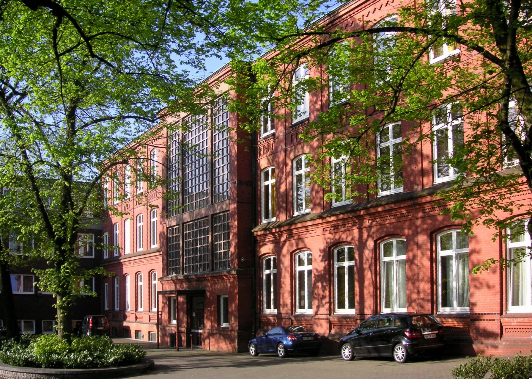 Photo showing: Matthias-Claudius-Gymnasium in Wandsbek