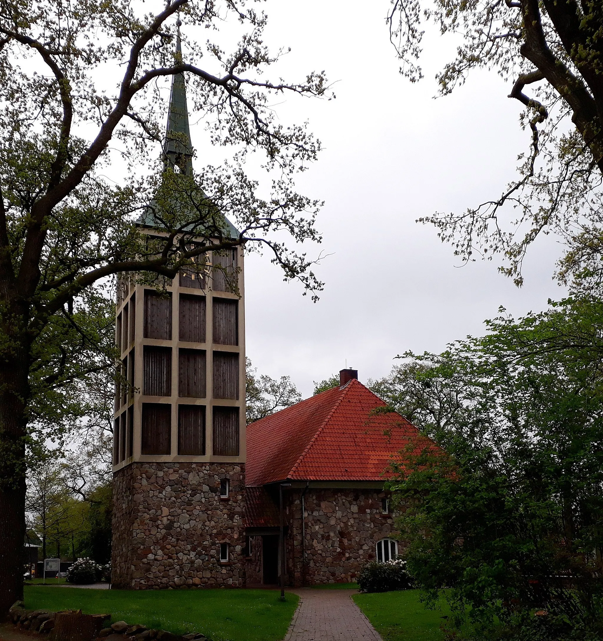 Photo showing: Ev.-luth. St.-Primus-Kirche Bargstedt, Kreis Stade (Nds.)