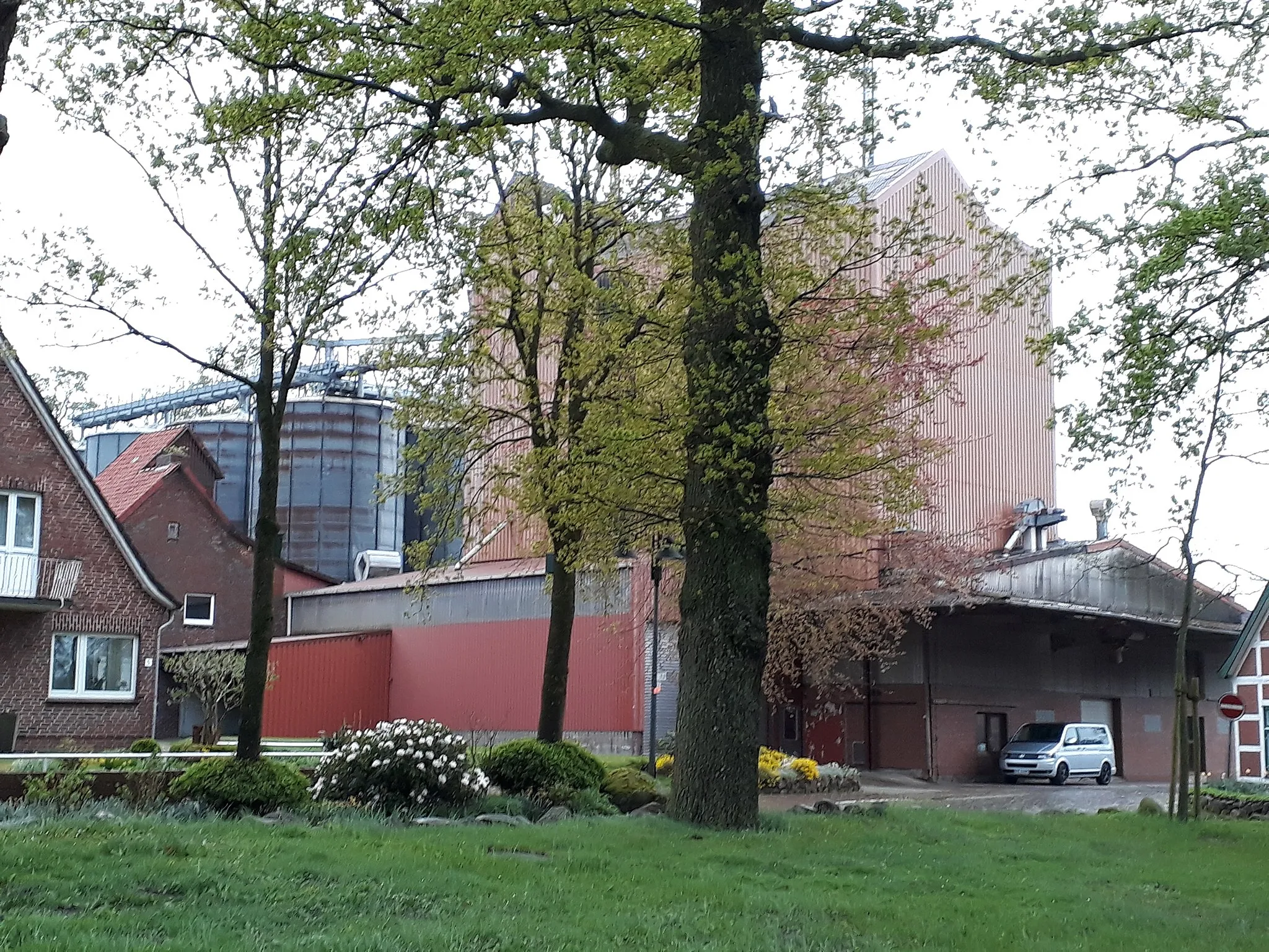 Photo showing: Getreidemühle in Bargstedt, Kreis Stade (Nds.)