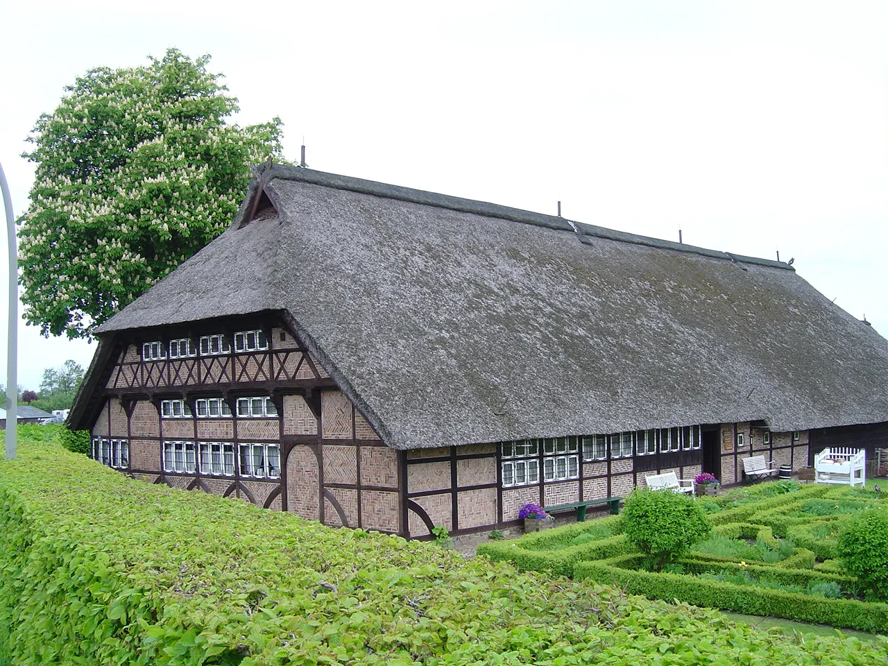 Photo showing: Das 1533 erbaute Rieckhaus in Curslack, Bezirk Bergedorf, Hamburg.