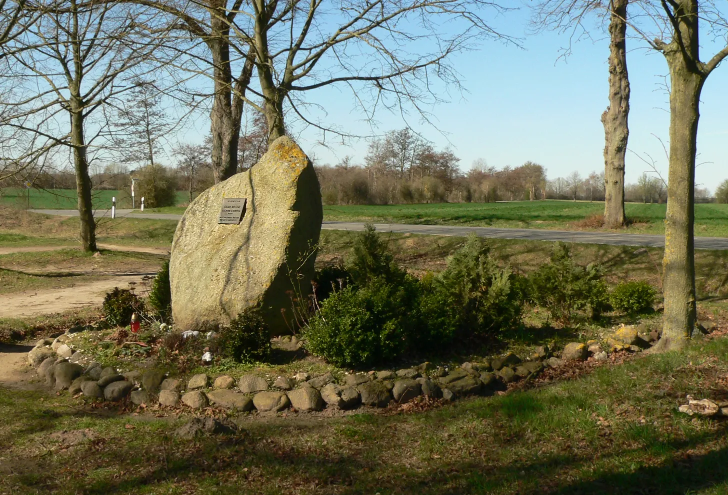 Photo showing: Mahnmal für Julian Milejski in Stelle