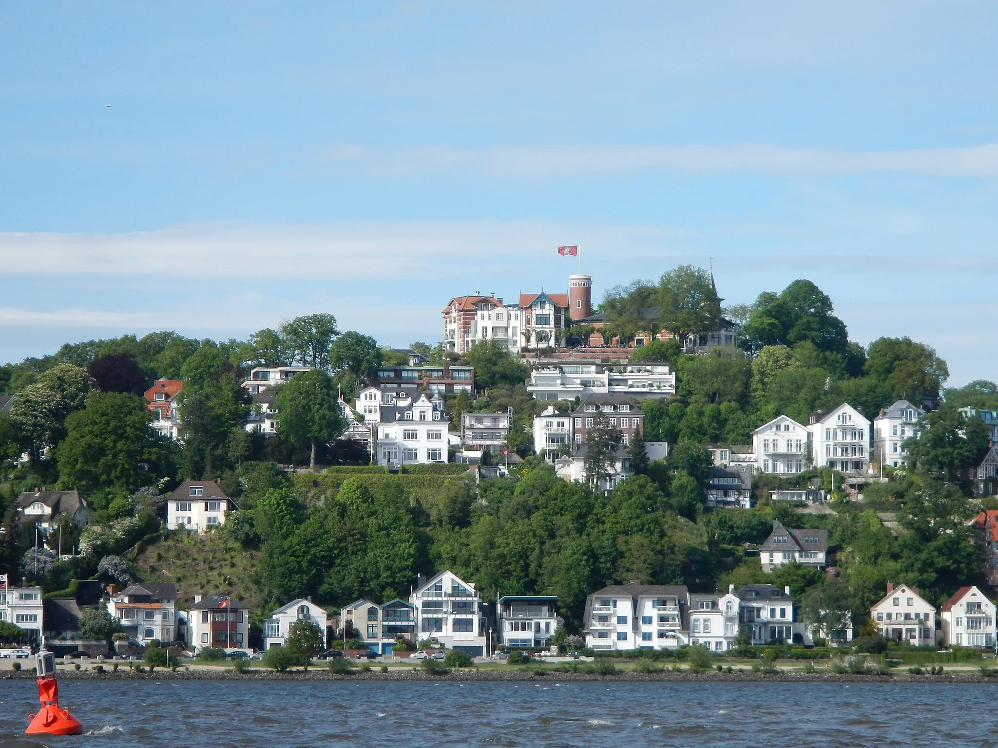 Photo showing: Der Süllberg in Hamburg-Blankenese