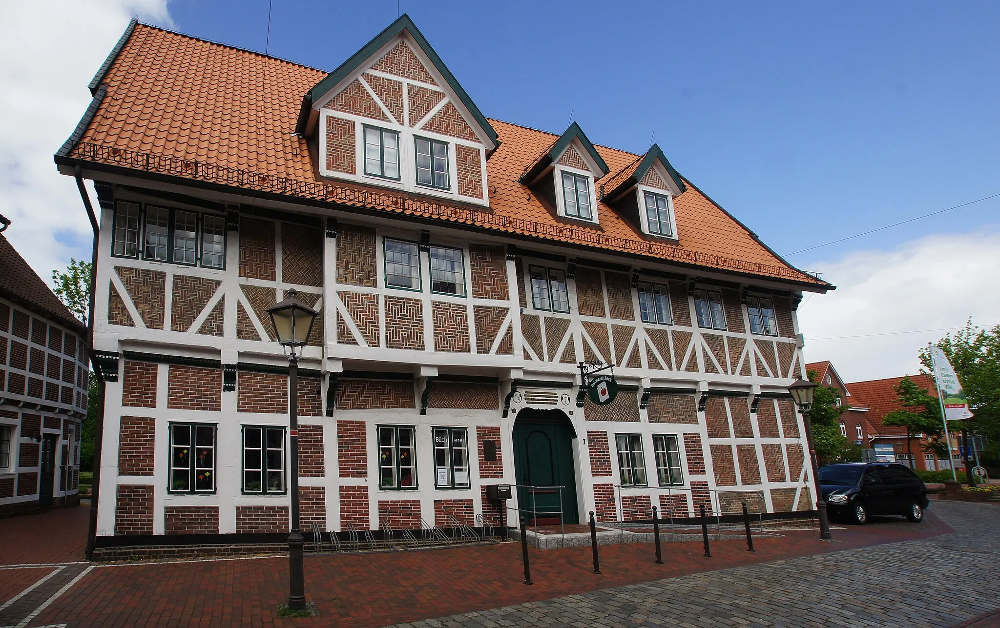 Photo showing: Jork, Germany: Public Library