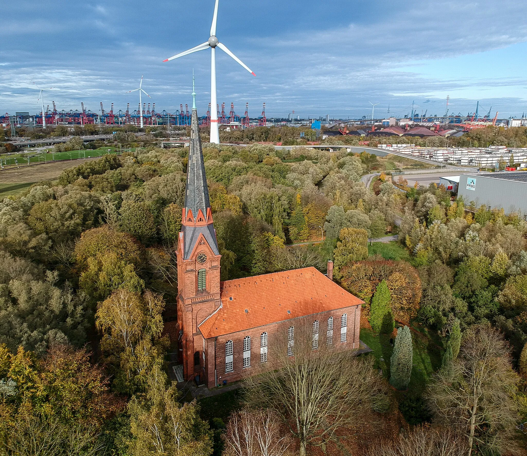 Photo showing: St. Gertrud Hamburg-Altenweder