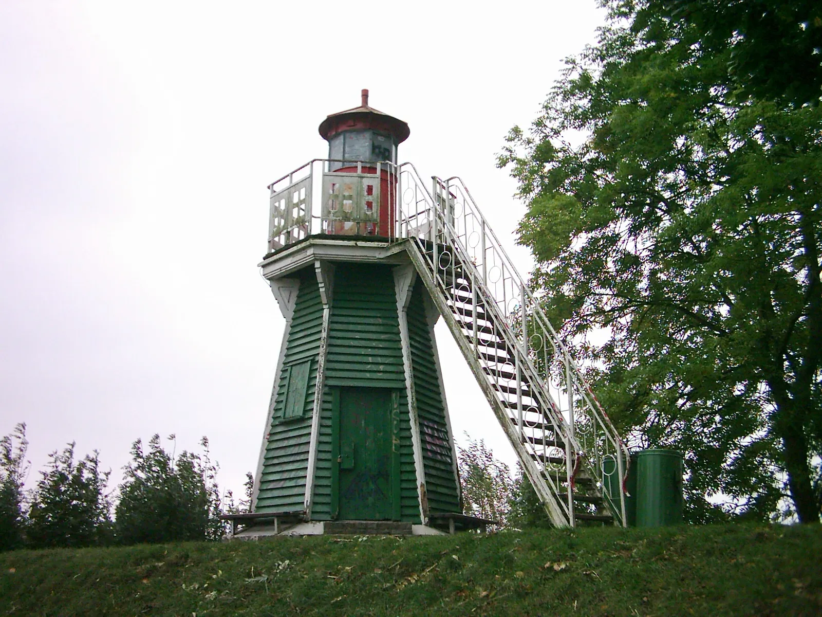 Photo showing: Der Leuchtturm auf der Bunthäuser Spitze (erbaut 1914, nicht mehr in Betrieb).