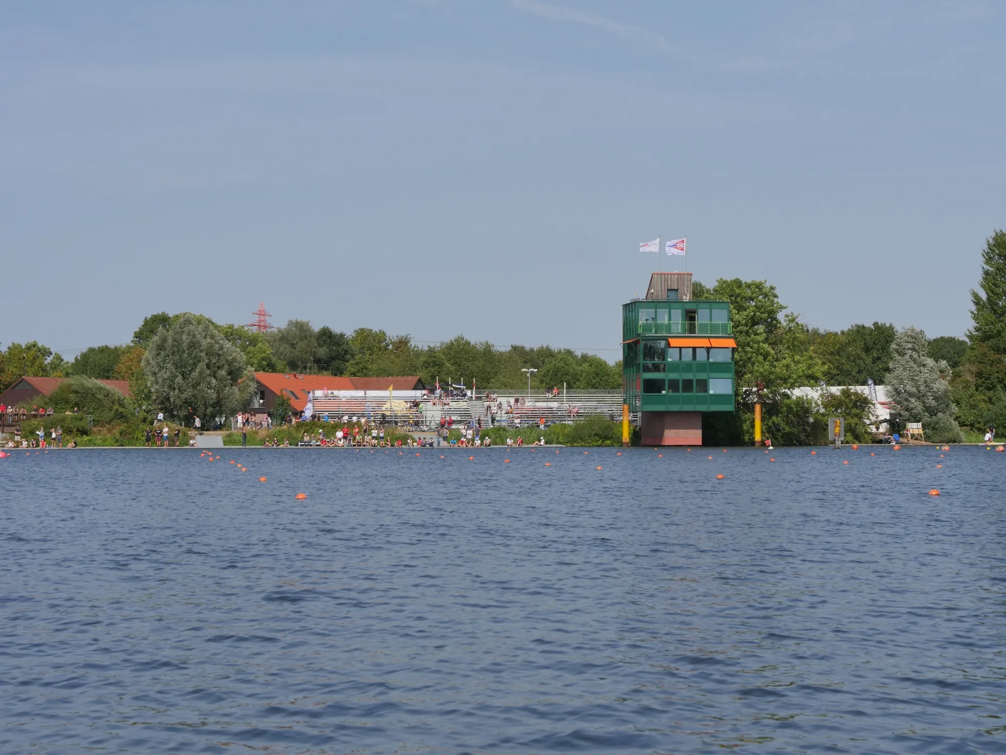 Photo showing: Wassersportzentrum Hamburg-Allermöhe - Deutsche Kanu-Meisterschaften 2018