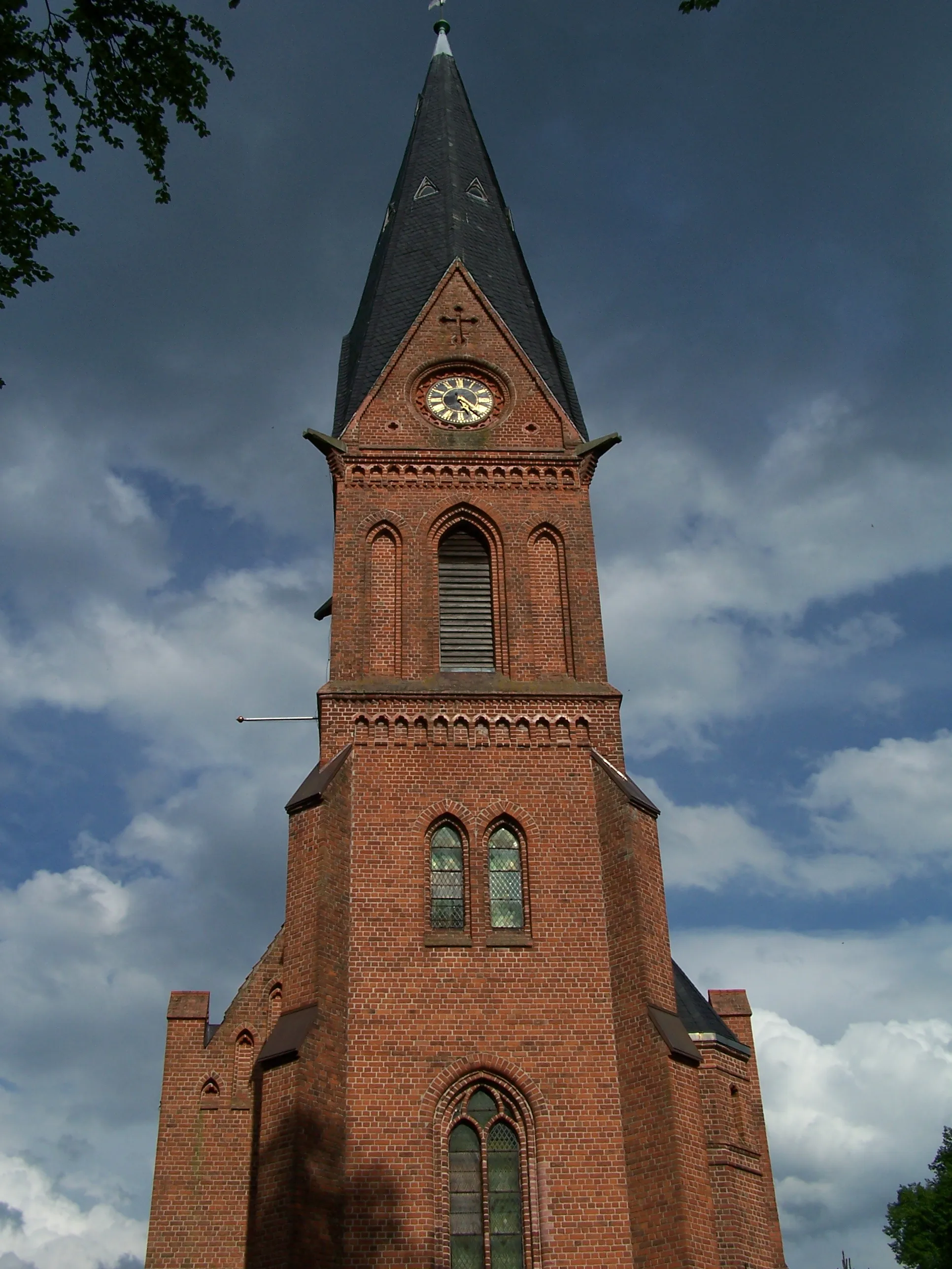 Photo showing: Church in Ramelsloh, Lower Saxony, Germany