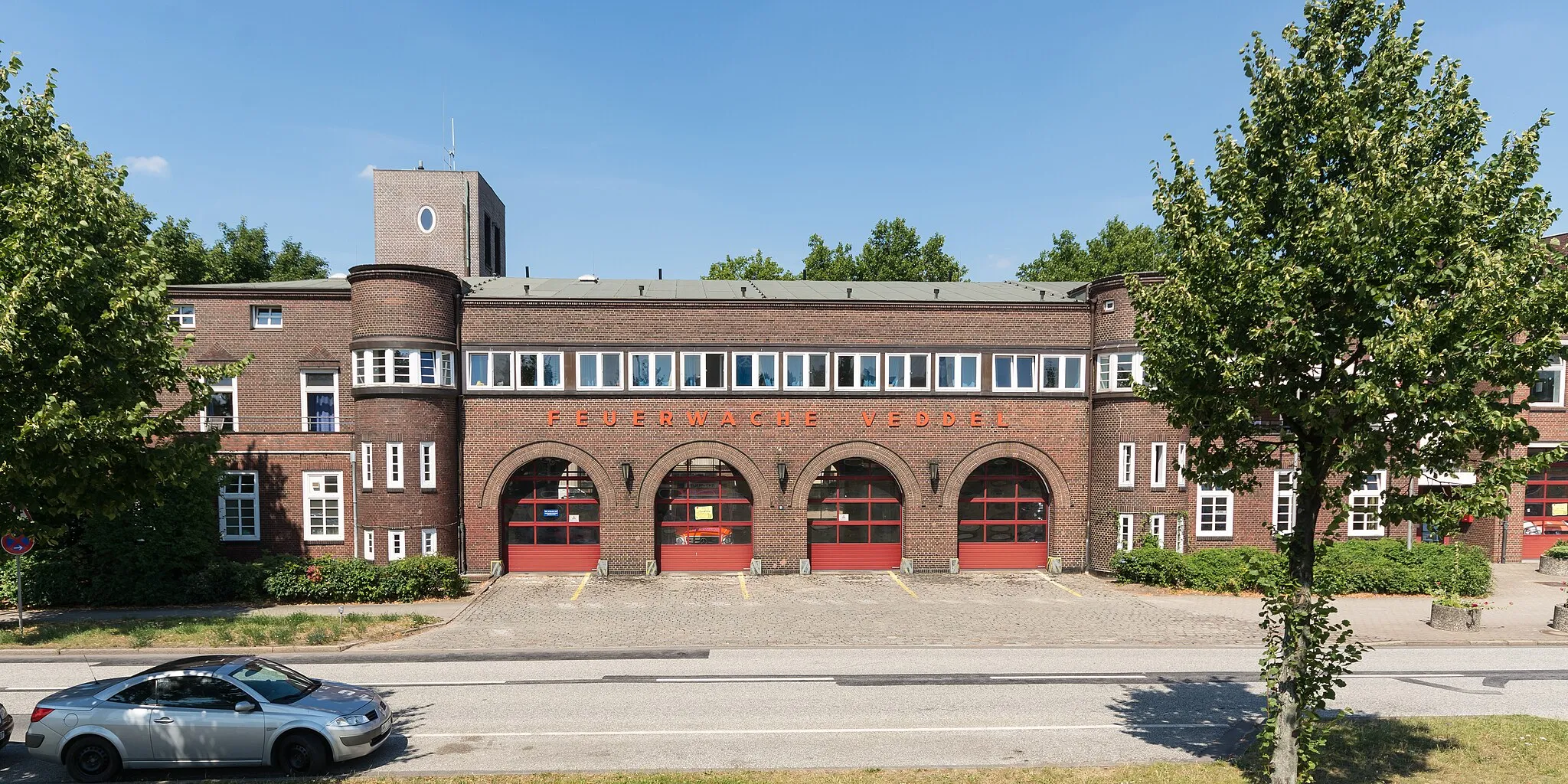 Photo showing: Feuerwache Veddel in Hamburg-Veddel.