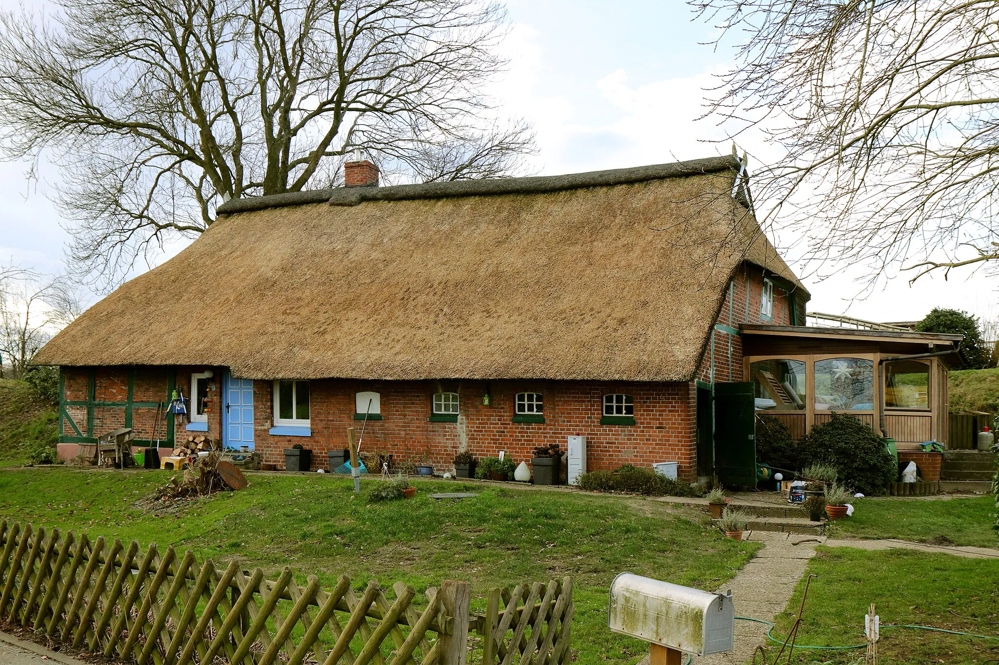 Photo showing: Hamburg-Wilhelmsburg, Stillhorner Weg 61, residential and agricultural building