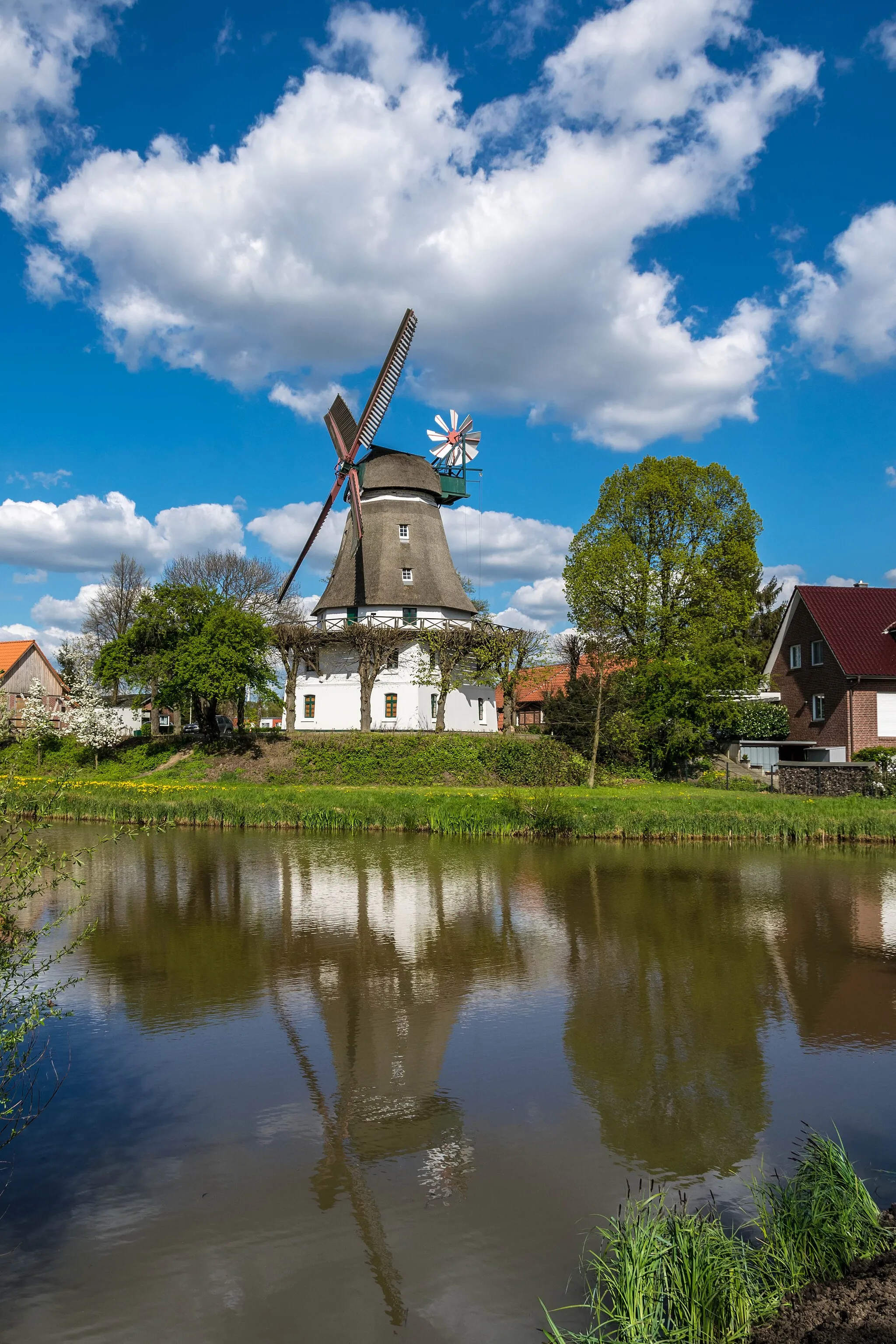 Photo showing: Windmühle "Johanna" Denkmal des bäuerlichen Wilhelmsburg in Hamburg