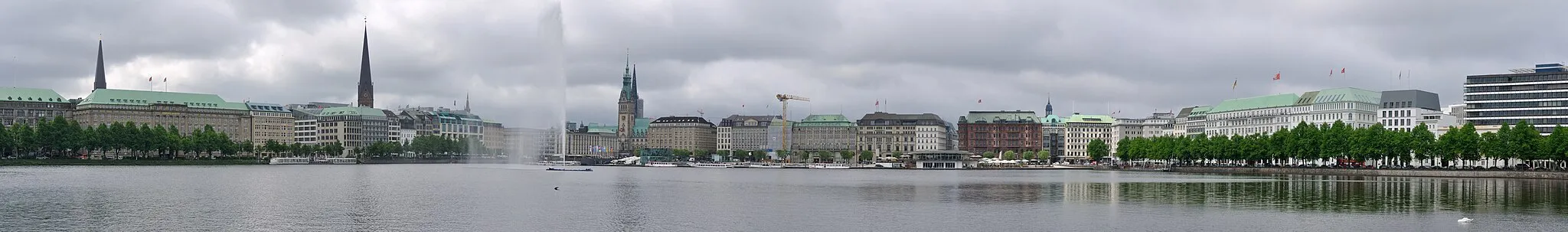 Photo showing: Germany, Hamburg, Binnenalster