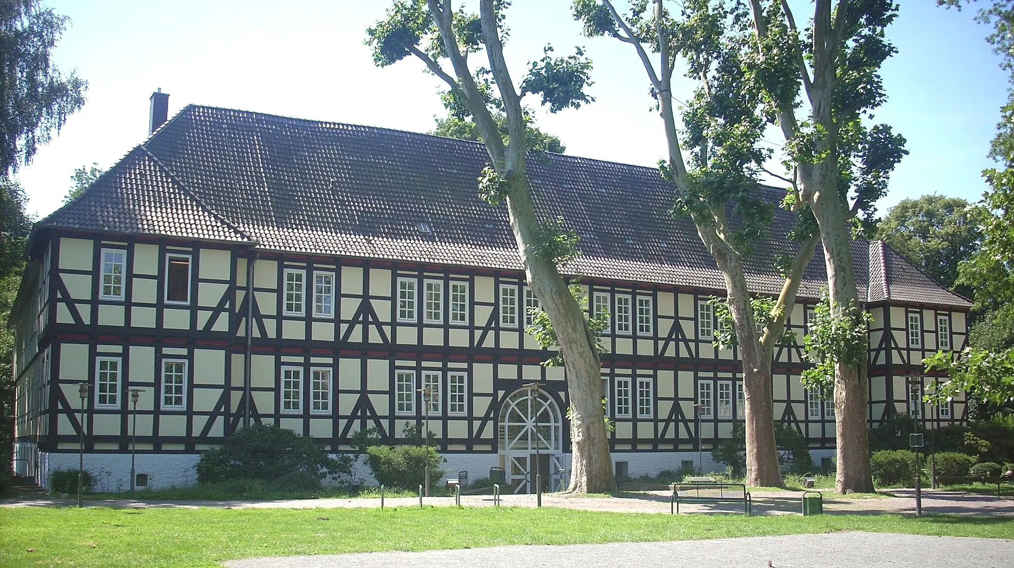 Photo showing: Burgdorf (Region Hannover), Schloss, Nordseite (Stadt)