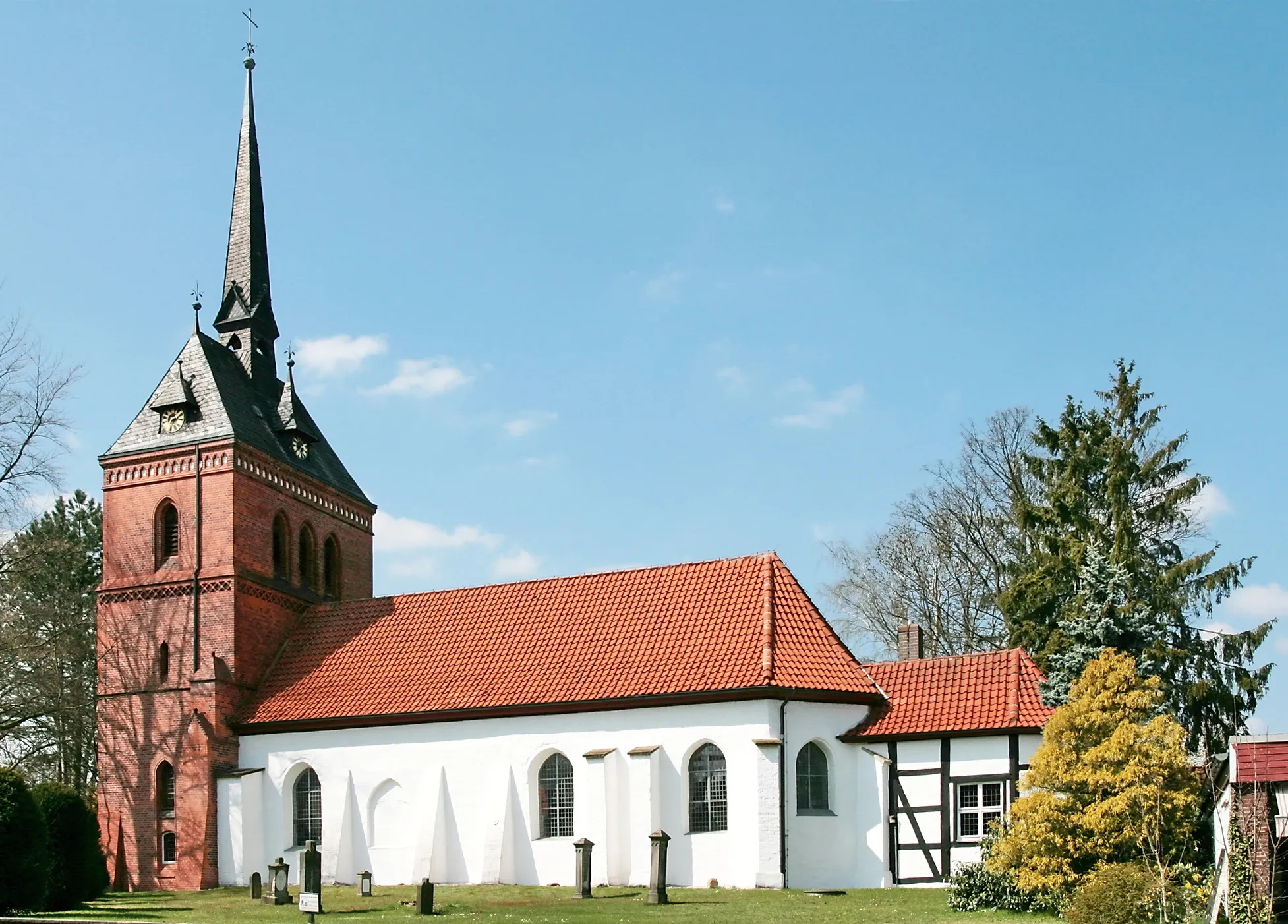 Photo showing: St.Georgskirche Mellendorf