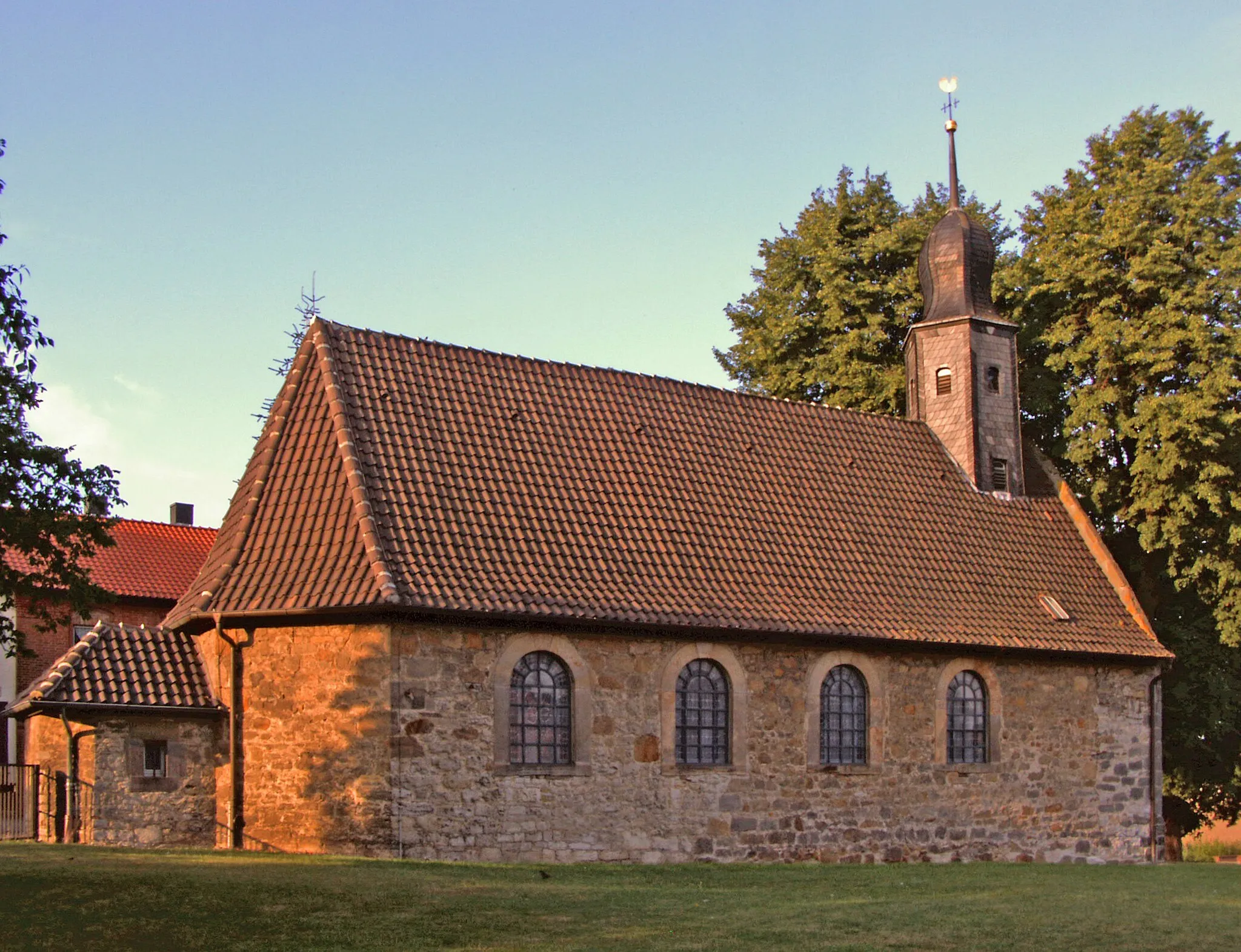 Photo showing: Kirche St. Catharina in Asel.