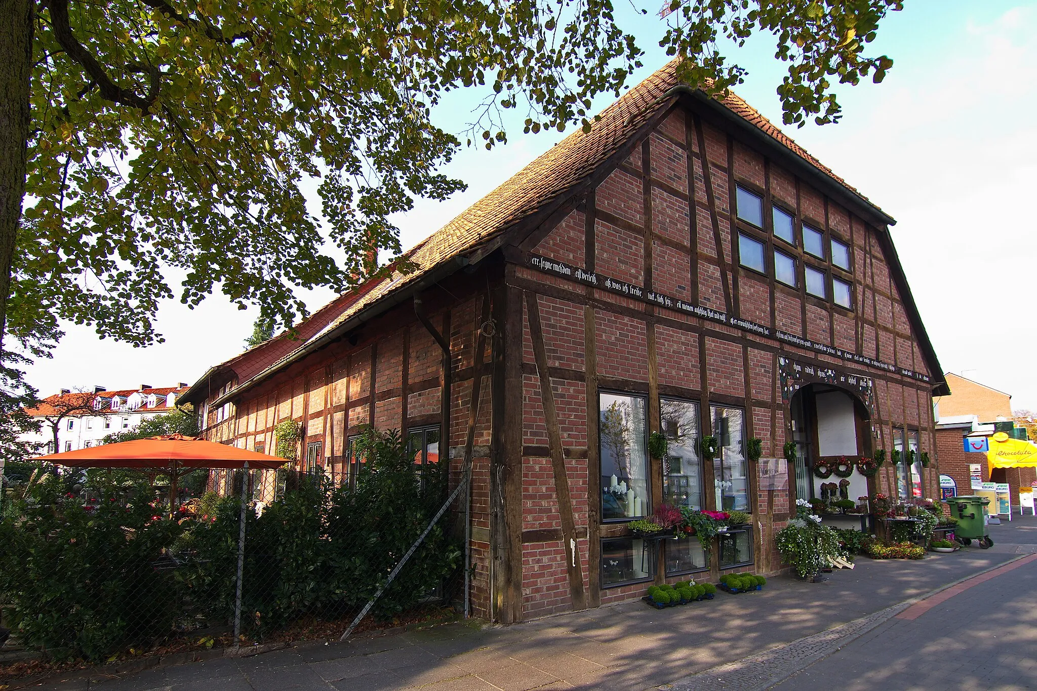 Photo showing: Fachwerkhaus in der Brabeckstraße 6 in Kirchrode (Hannover), Niedersachsen, Deutschland