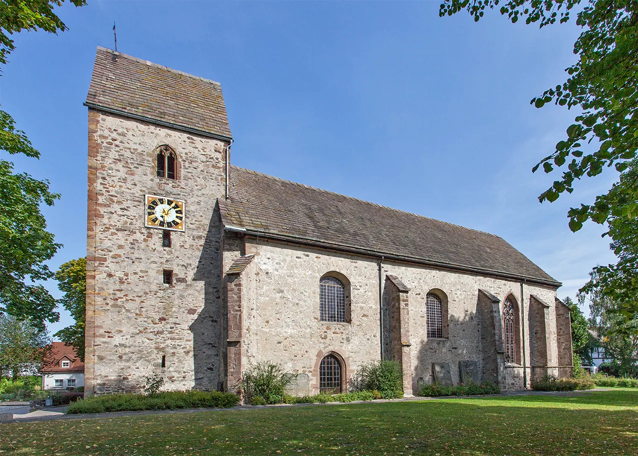 Photo showing: Evangelische Kirche in Langenholzhausen (Kalletal)