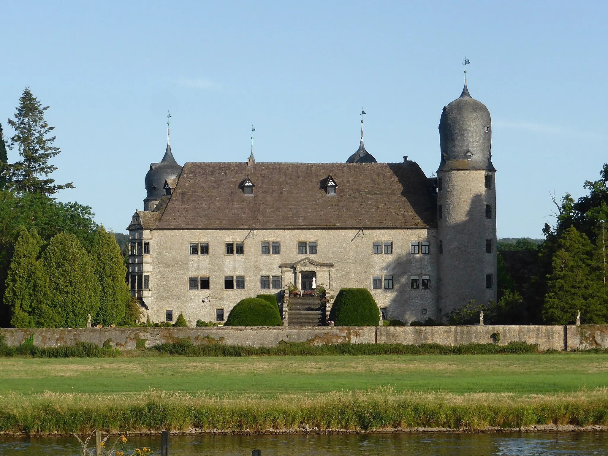 Photo showing: Wasserschloss Hehlen.