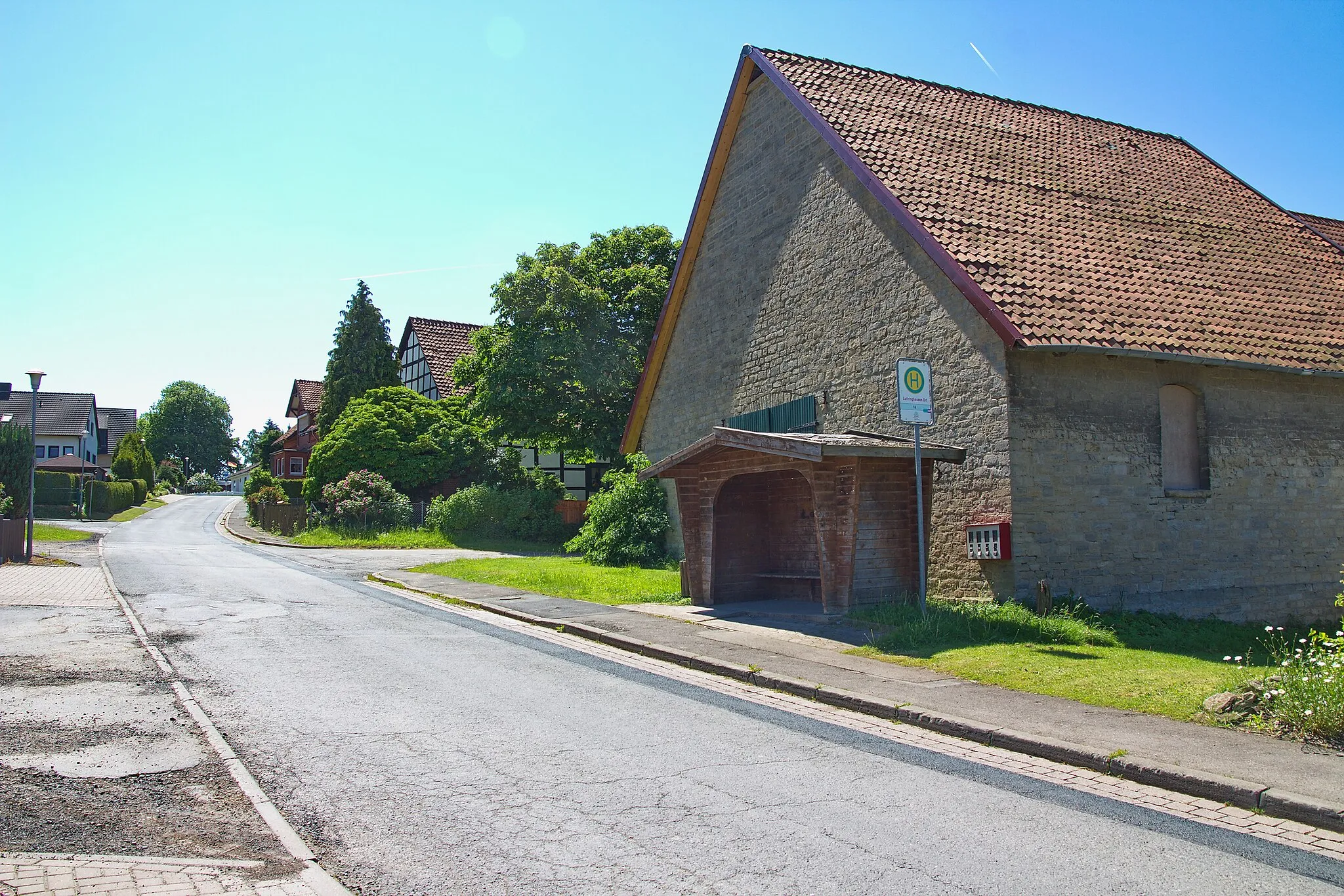 Photo showing: Ortsblick in Luttringhausen (Bad Münder), Niedersachsen, Deutschland.