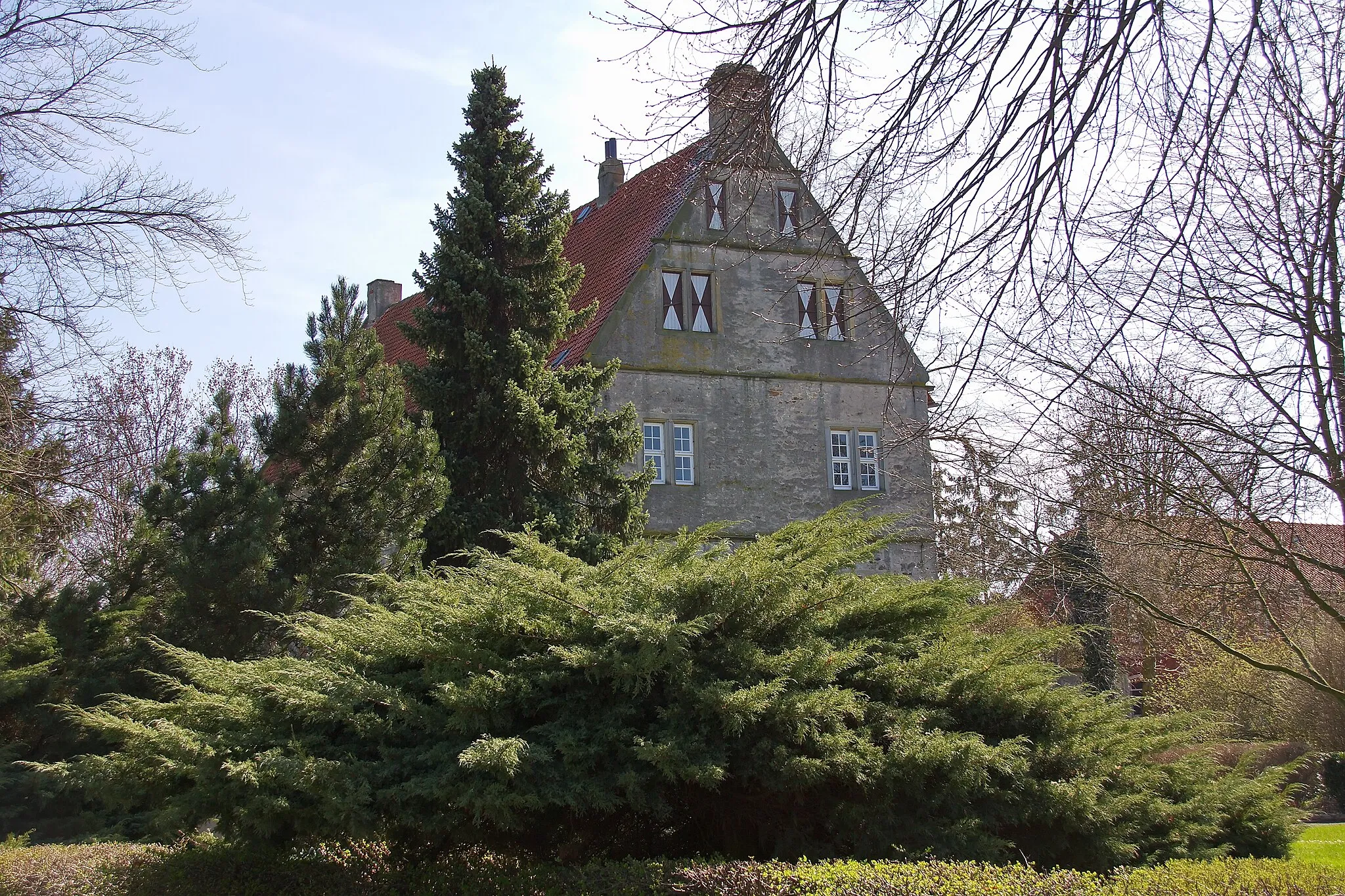 Photo showing: Burg Schlüsselburg in Schlüsselburg (Petershagen), NRW, Deutschland