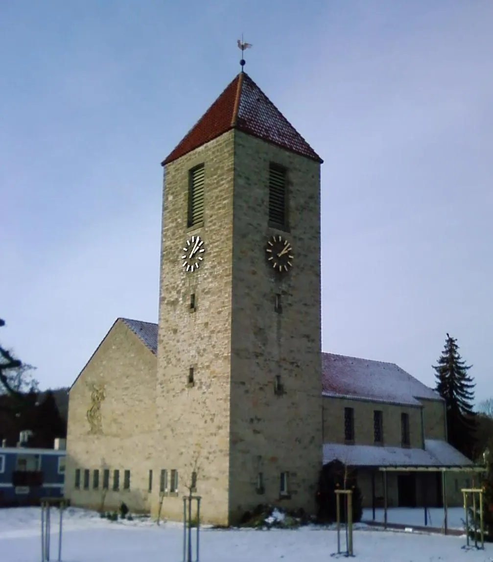 Photo showing: Die Kirche in Bad Eilsen