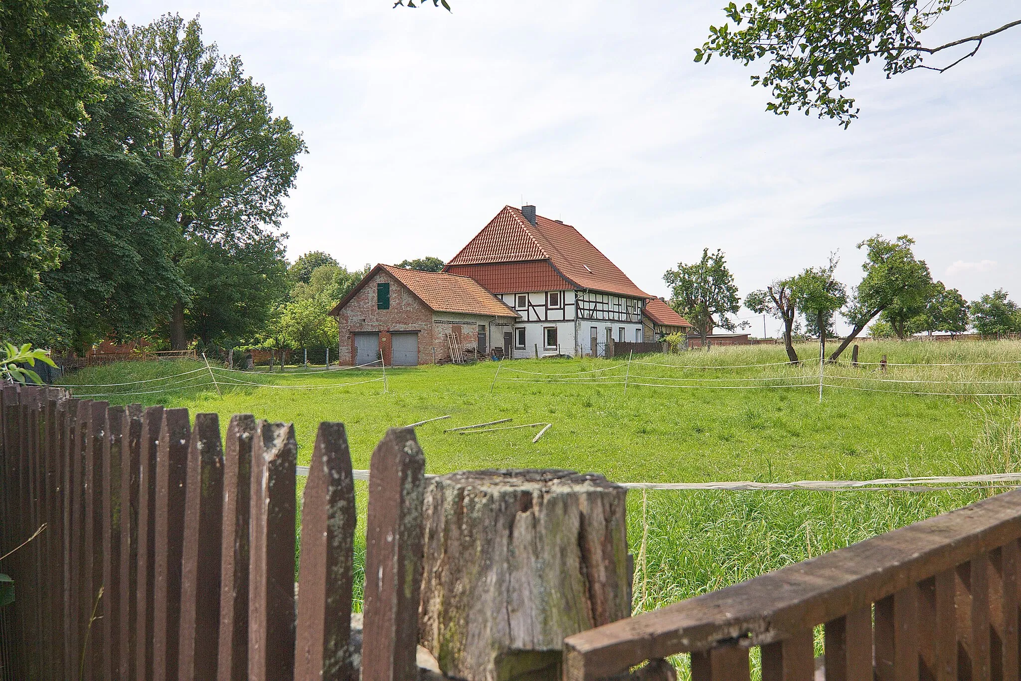 Photo showing: Ortsblick in Müllingen (Sehnde), Niedersachsen, Deutschland