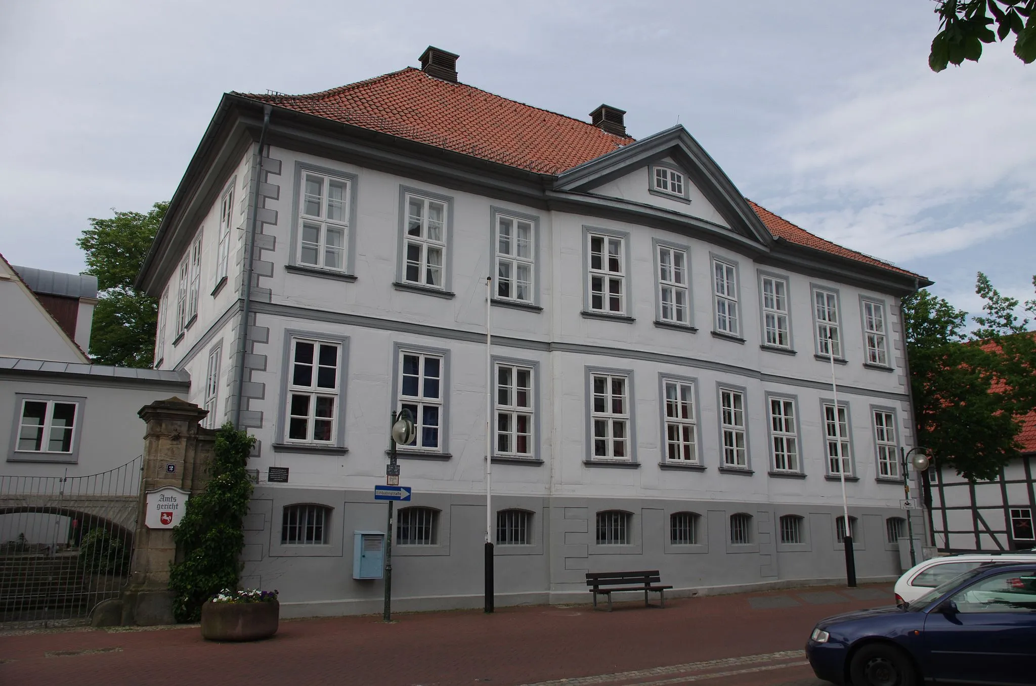 Photo showing: Springe in Niedersachsen. Das Haus, die Adresse steht im Namen der Datei, steht unter Denkmalschutz.