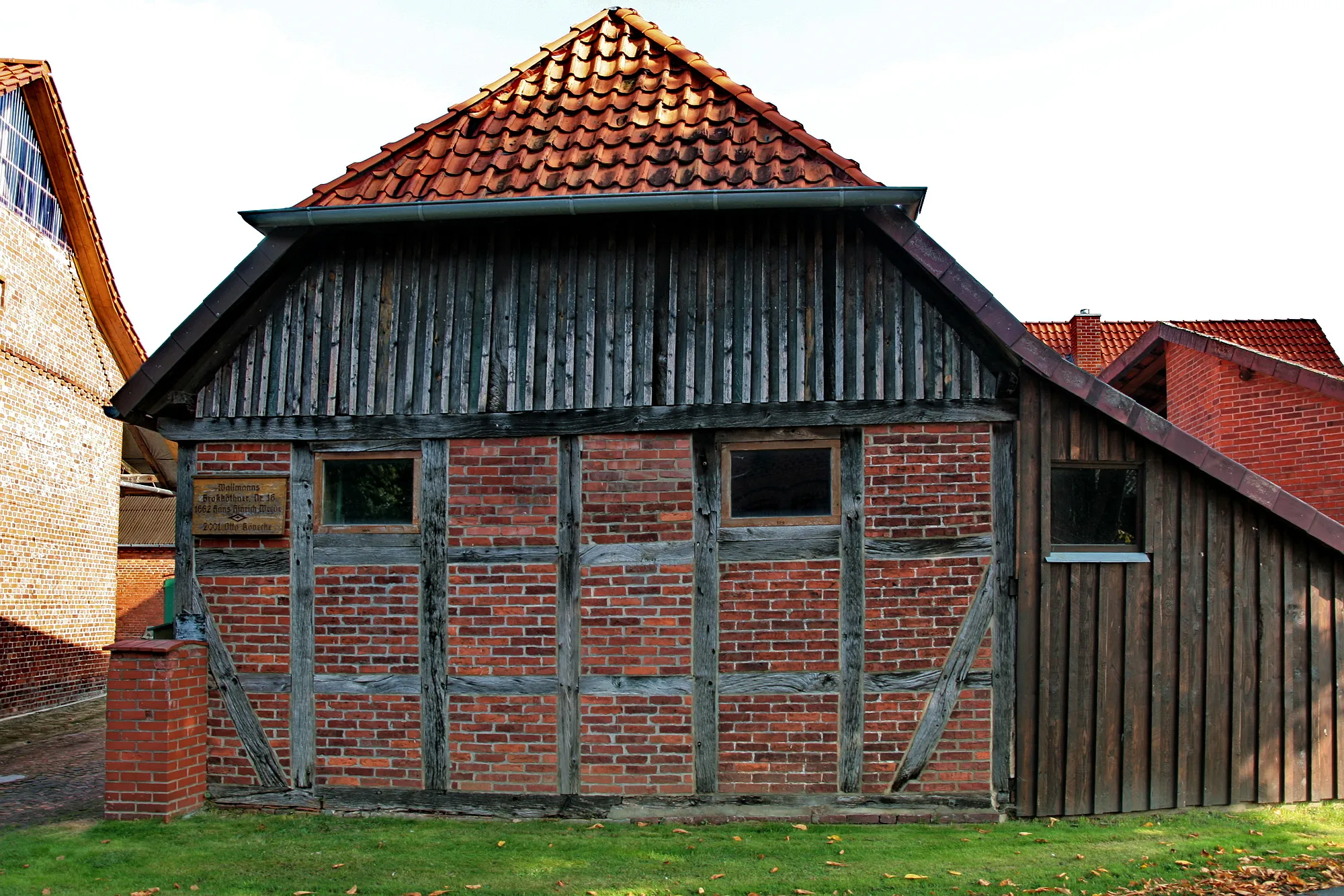 Photo showing: Großköthnerhaus Nr 16 von 1662 in Essel, Niedersachsen, Deutschland