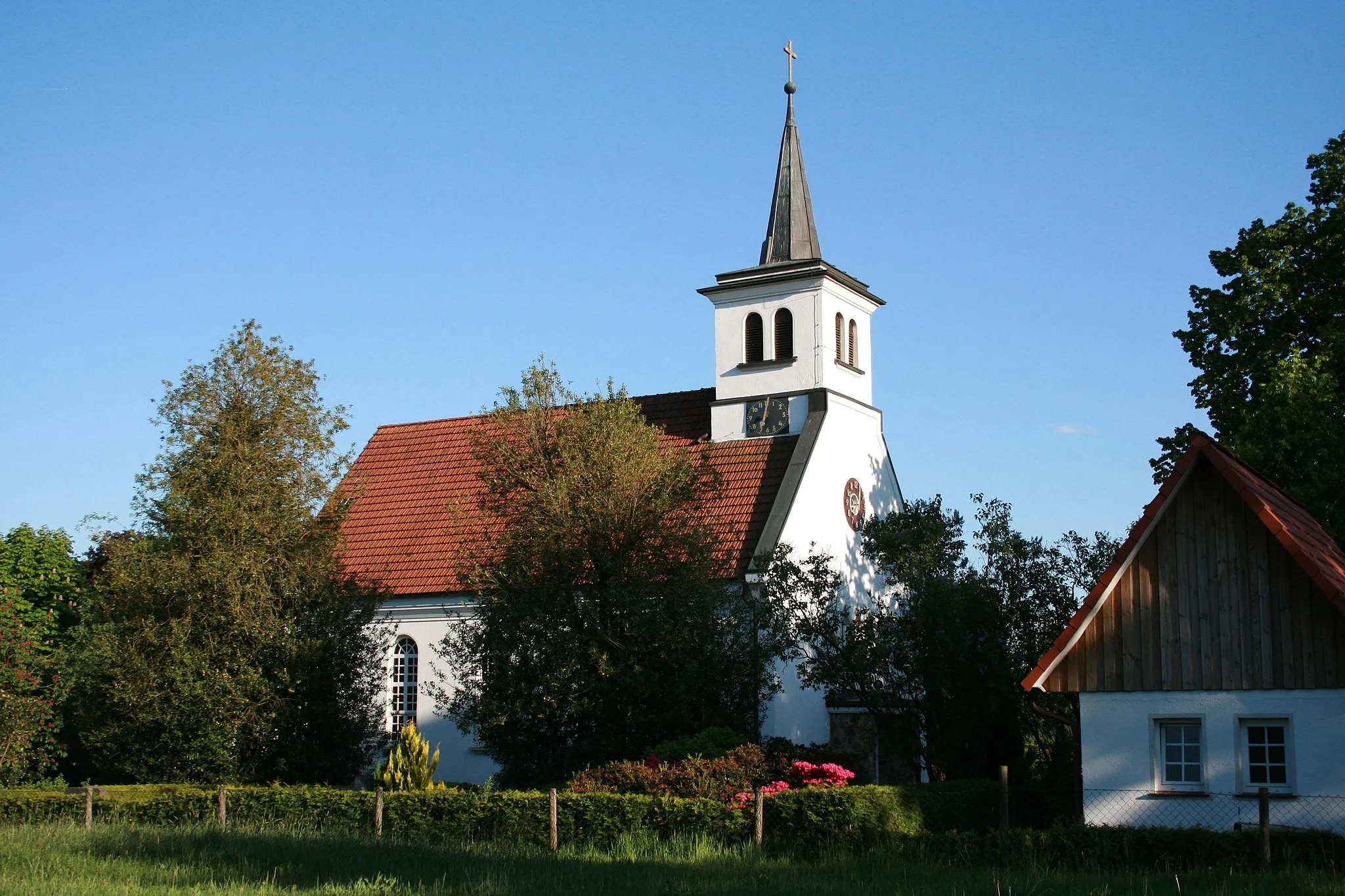Photo showing: Friedenskirche Bommelsen in Bomlitz-Bommelsen