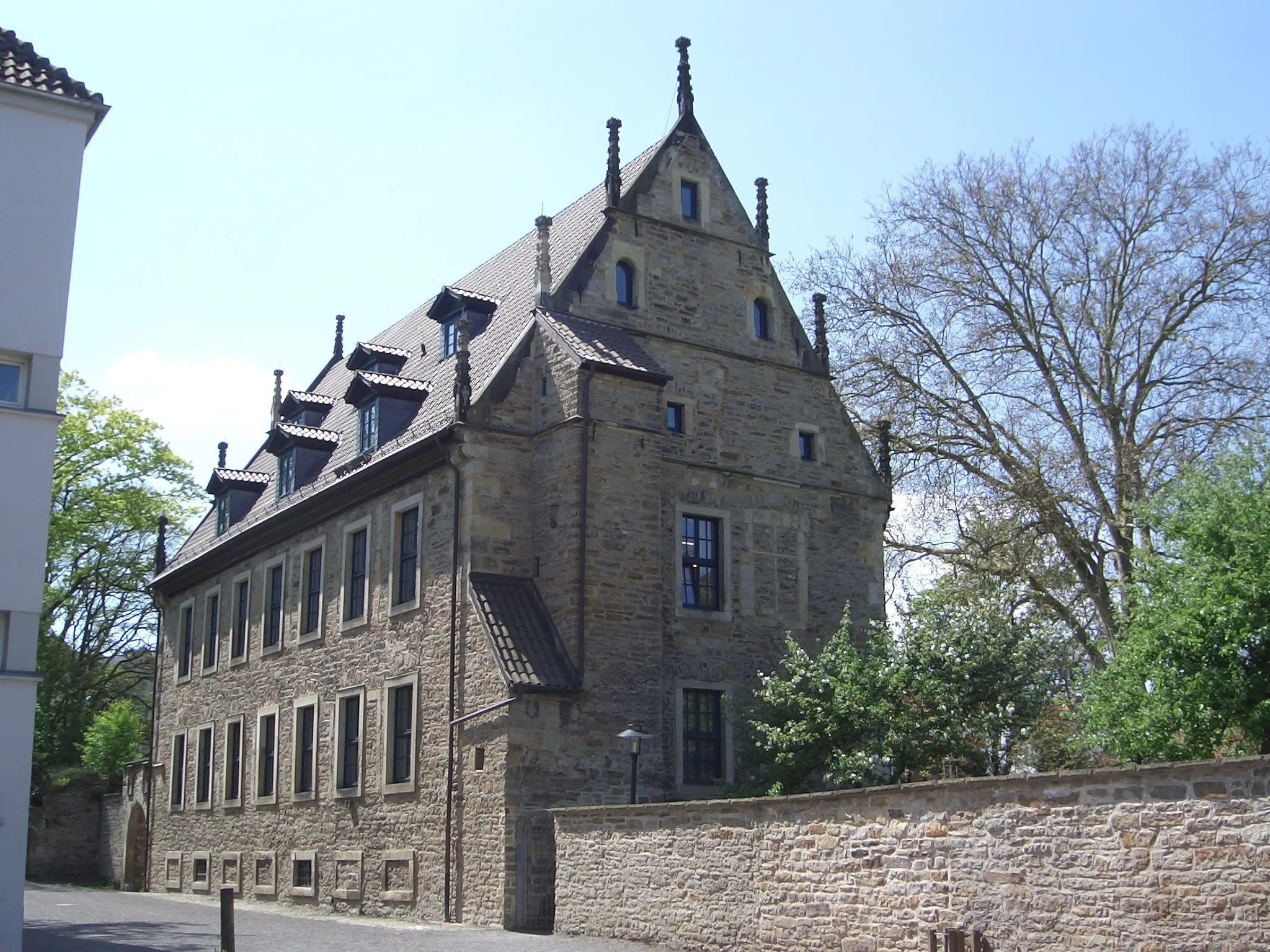 Photo showing: Städtische Bibliothek, Landsbergscher Hof, Stadthagen