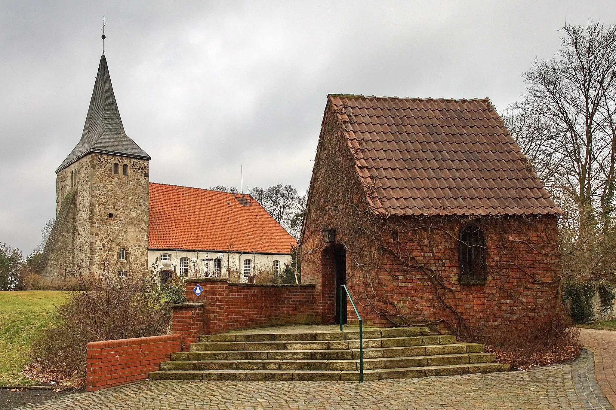 Photo showing: Dionysii-Kirche in Steimbke (Landkreis Nienburg/Weser)