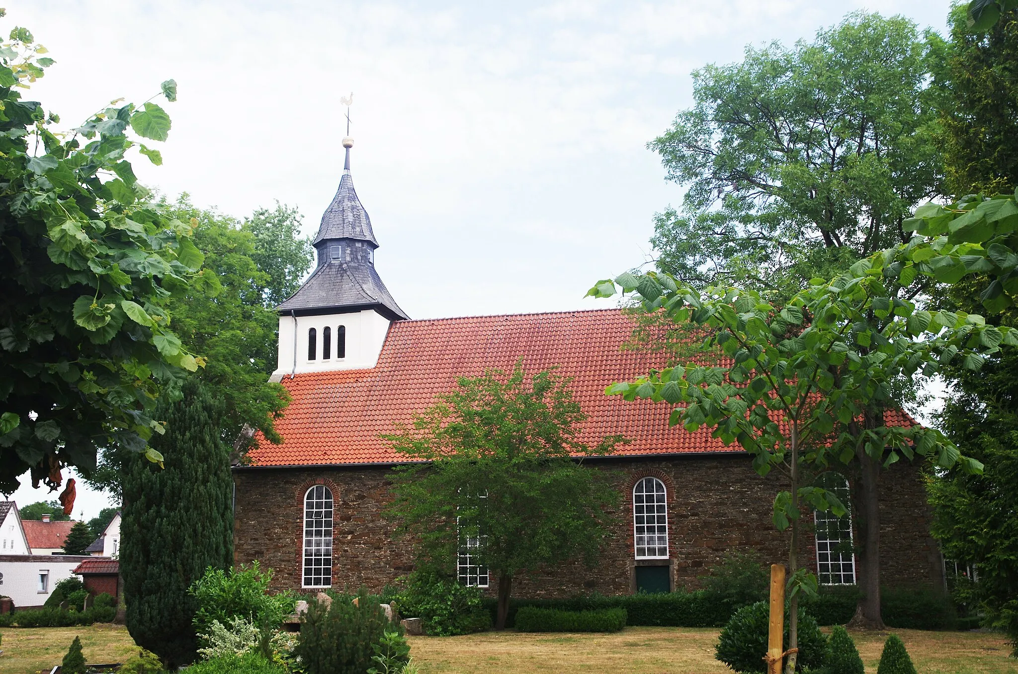 Photo showing: St.-Antonius-Kirche, Kirchgang 1, 49419 Wagenfeld, Baudenkmal