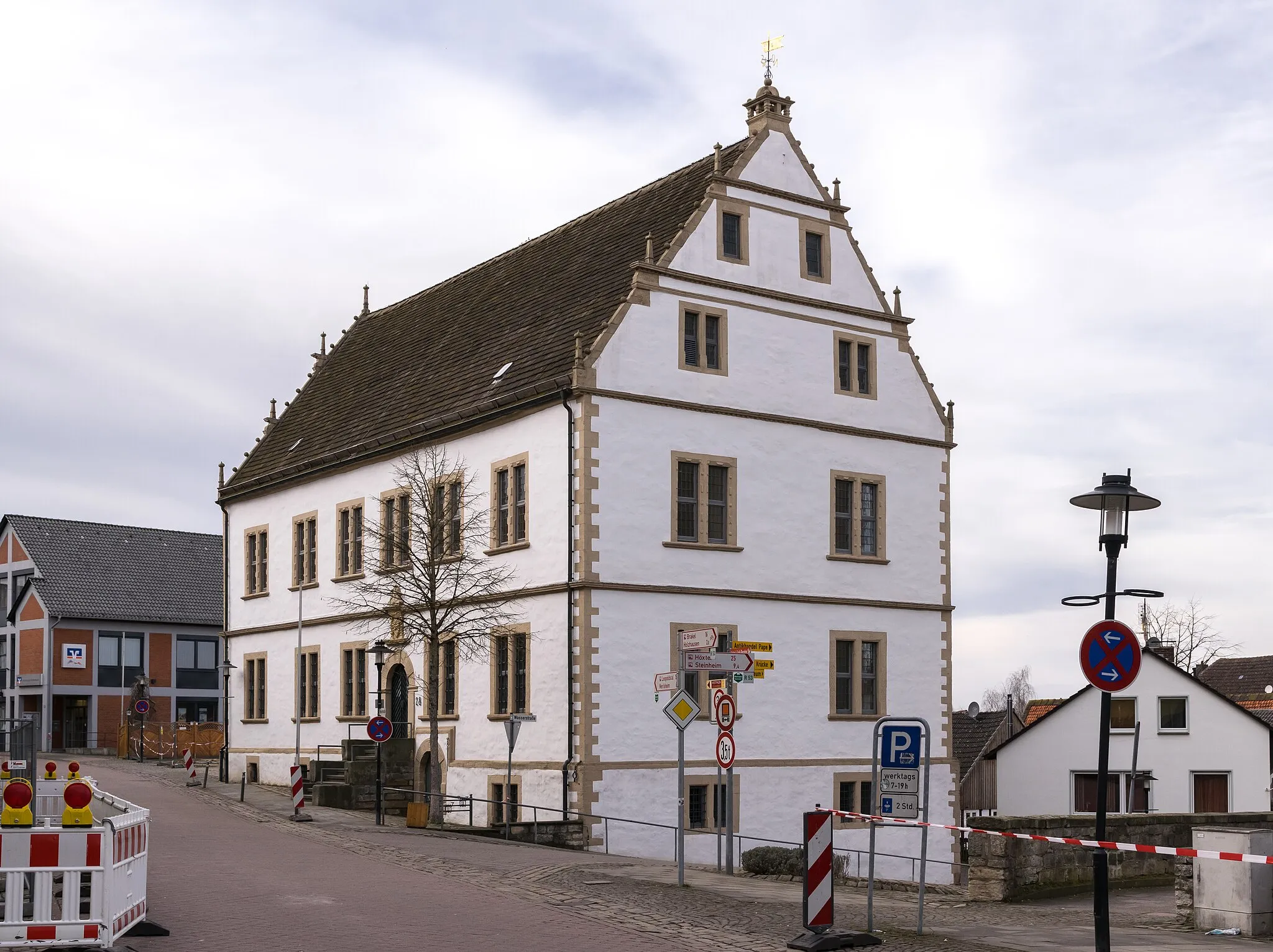 Photo showing: Historisches Rathaus in Nieheim, Kreis Höxter