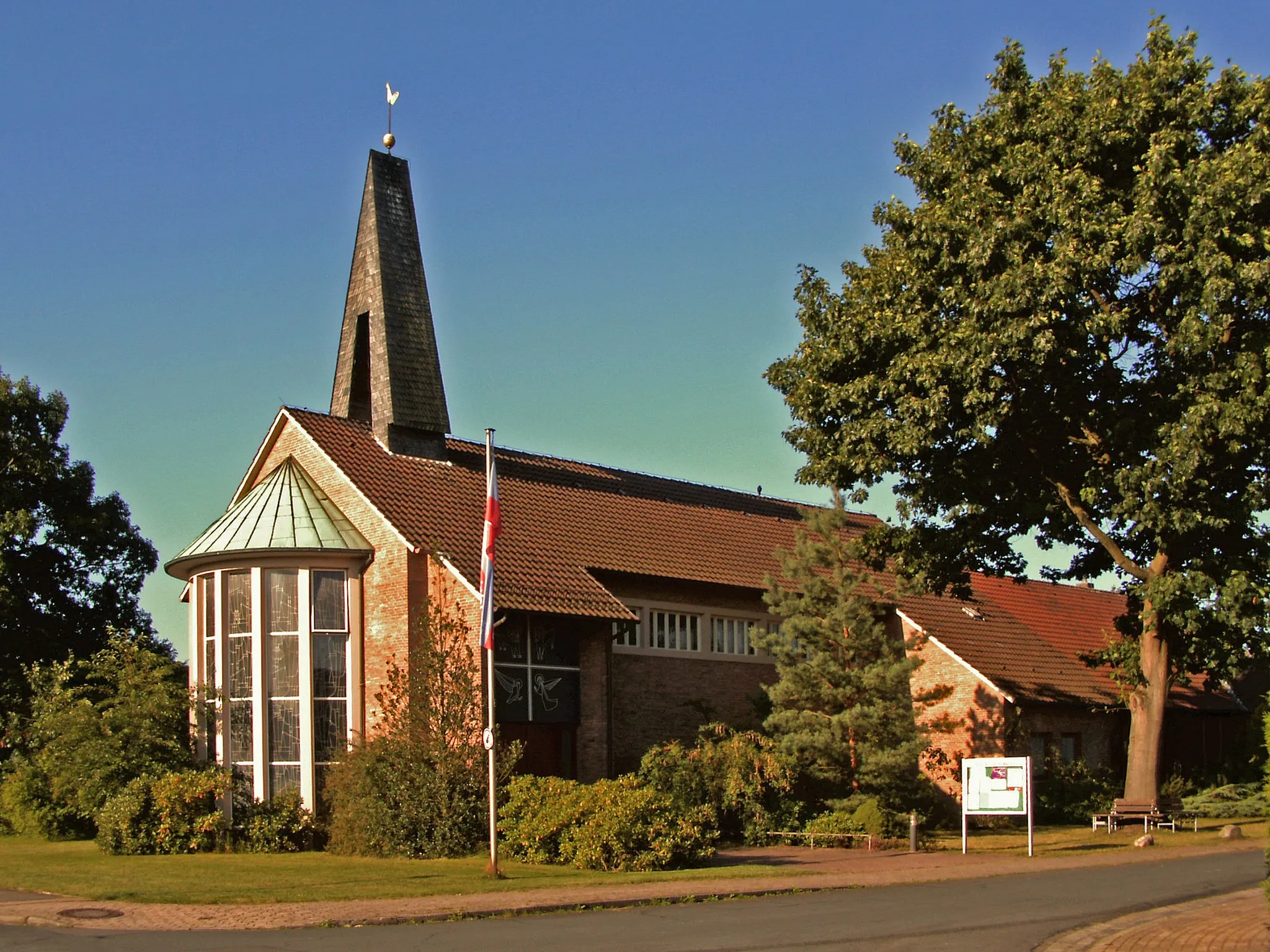 Photo showing: Katholische St. Marien-Kirche in Nienhagen, Landkreis Celle