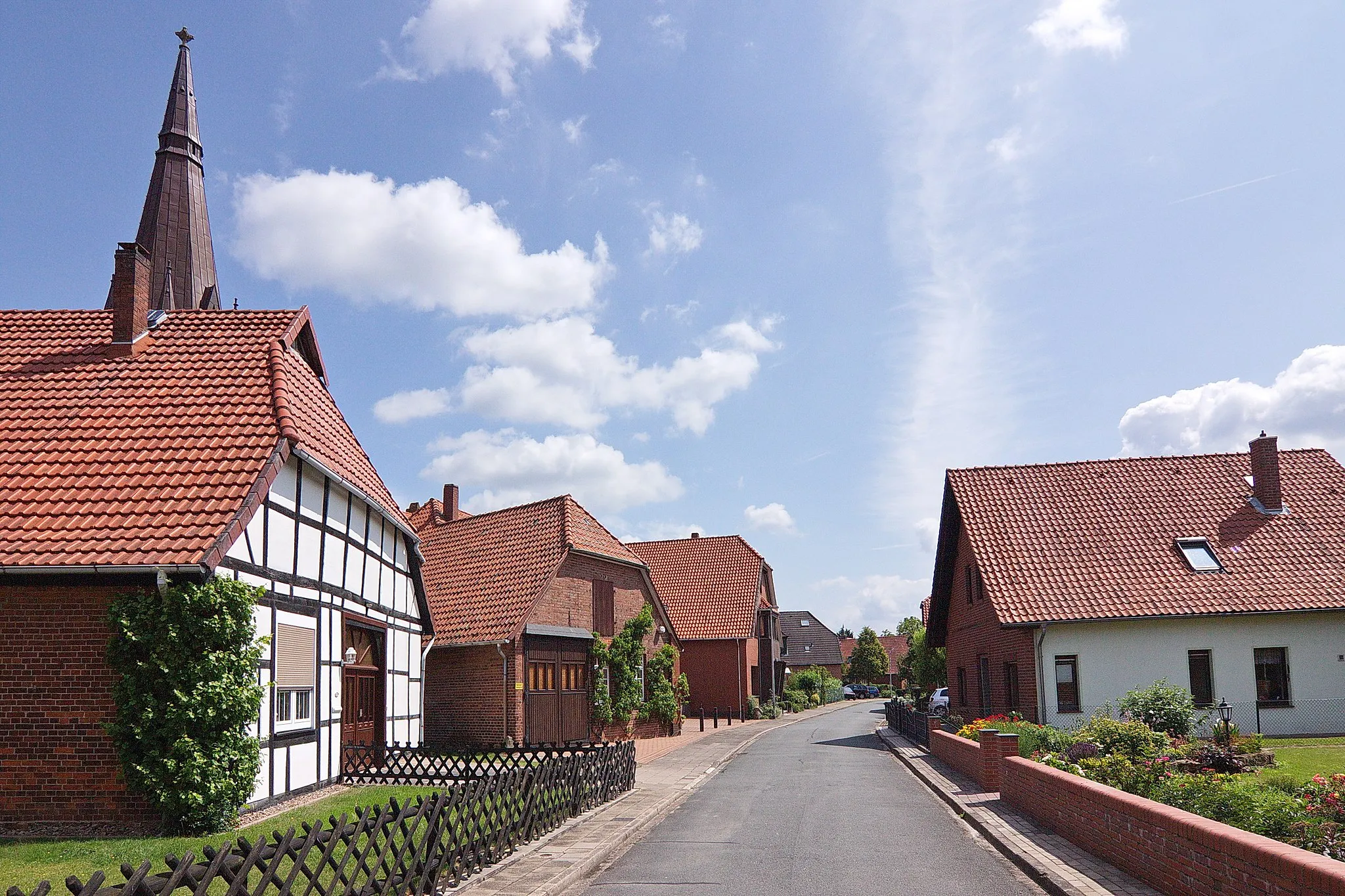 Photo showing: Ortsblick in Leese, Niedersachsen, Deutschland