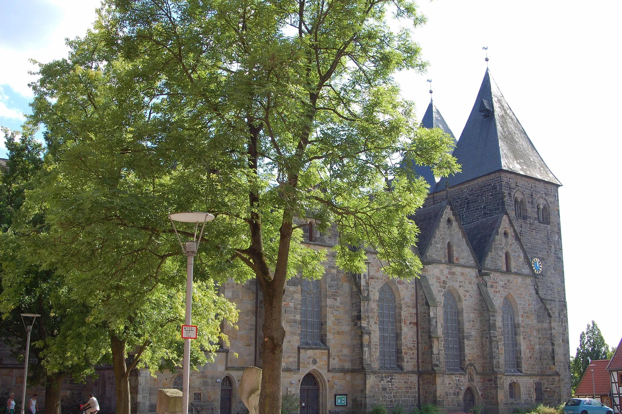 Photo showing: Stiftskirche St. Marien Obernkirchen, Kirchplatz, 31683 Obernkirchen