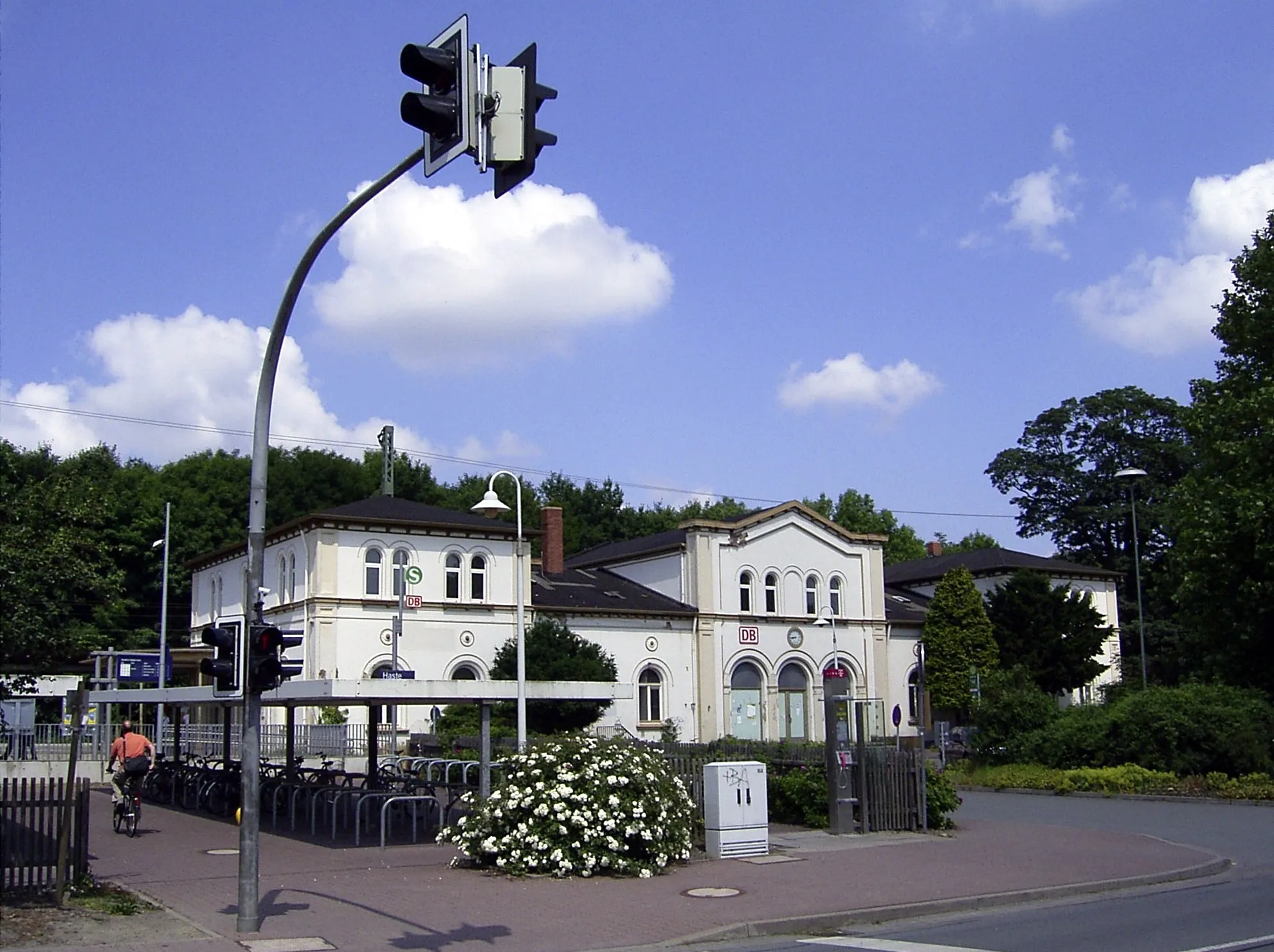 Photo showing: Der Bahnhof in Haste