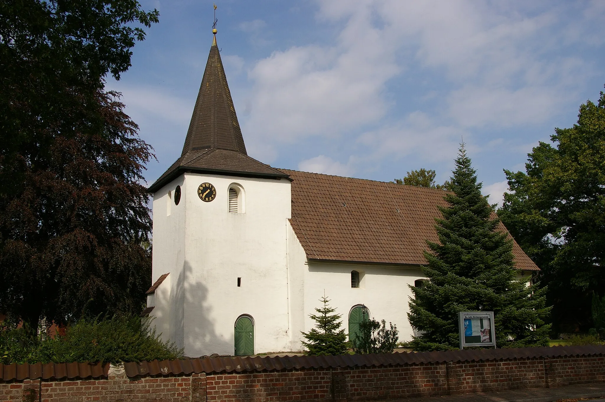 Photo showing: Evangelische Kirche in Schwförden