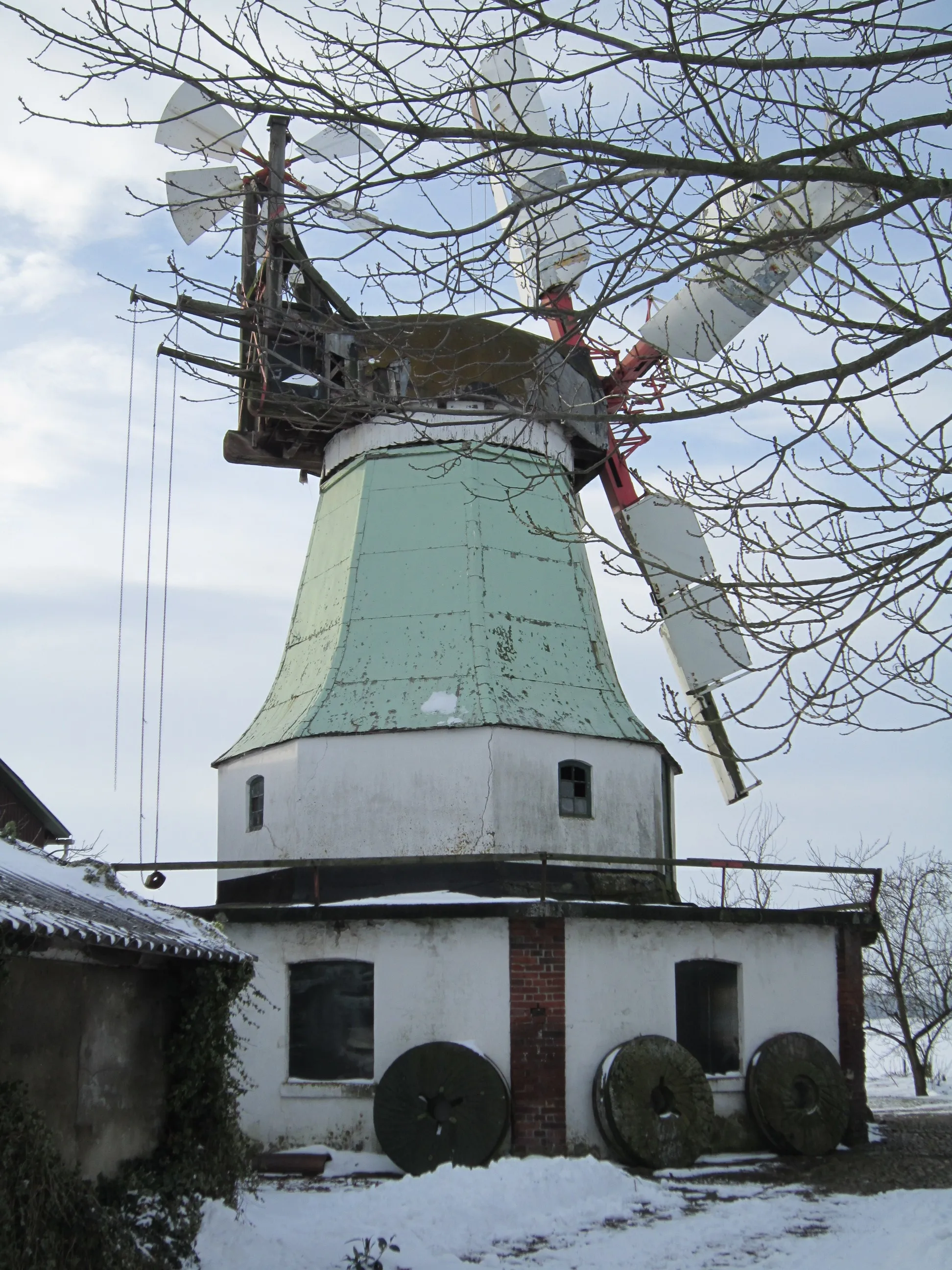 Photo showing: Windmill "Margarethe" in Huckstedt (Landkreis Diepholz, Lower Saxony)