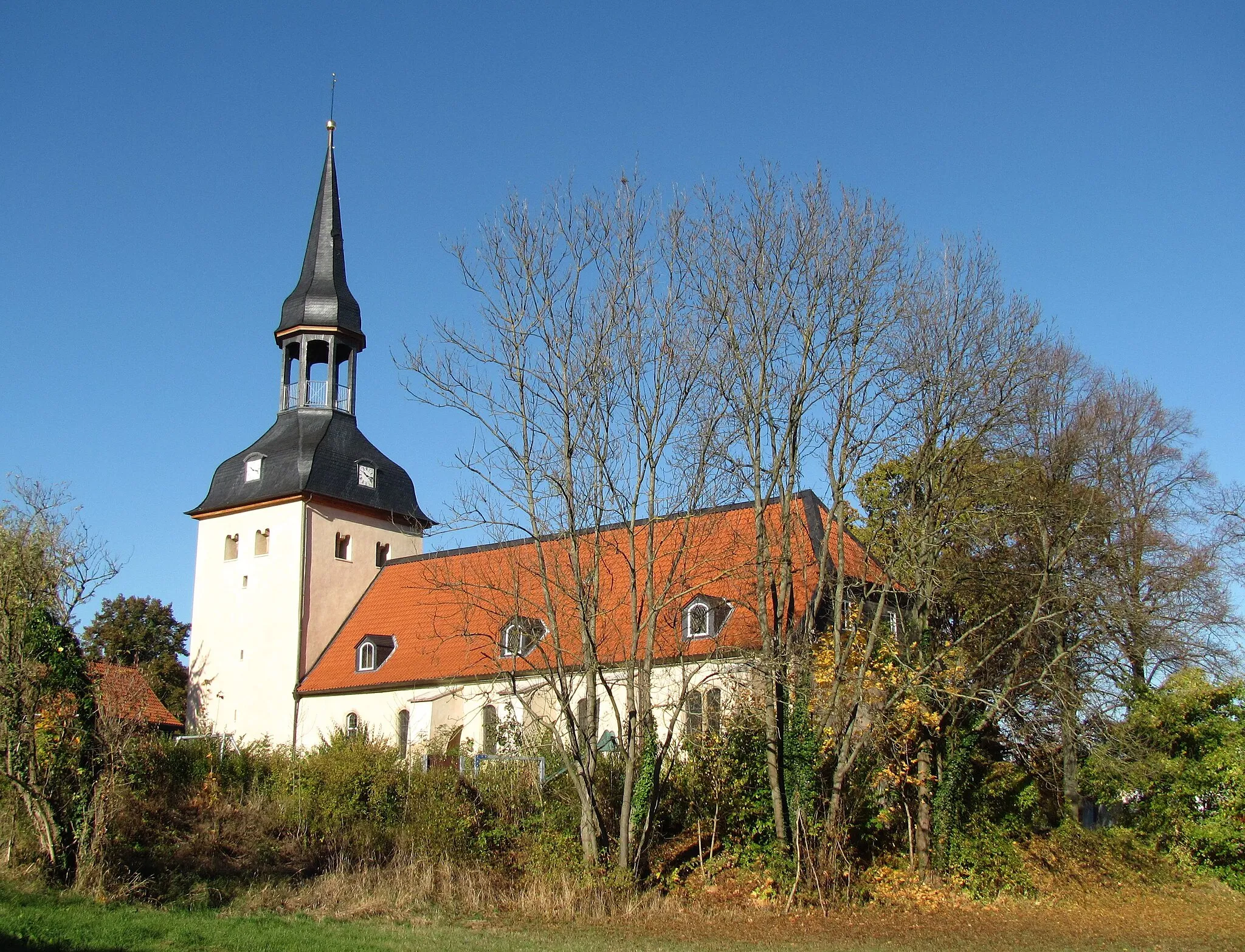 Photo showing: Protestant Church, Wrisbergholzen near Hildesheim, Lower Saxony, Germany