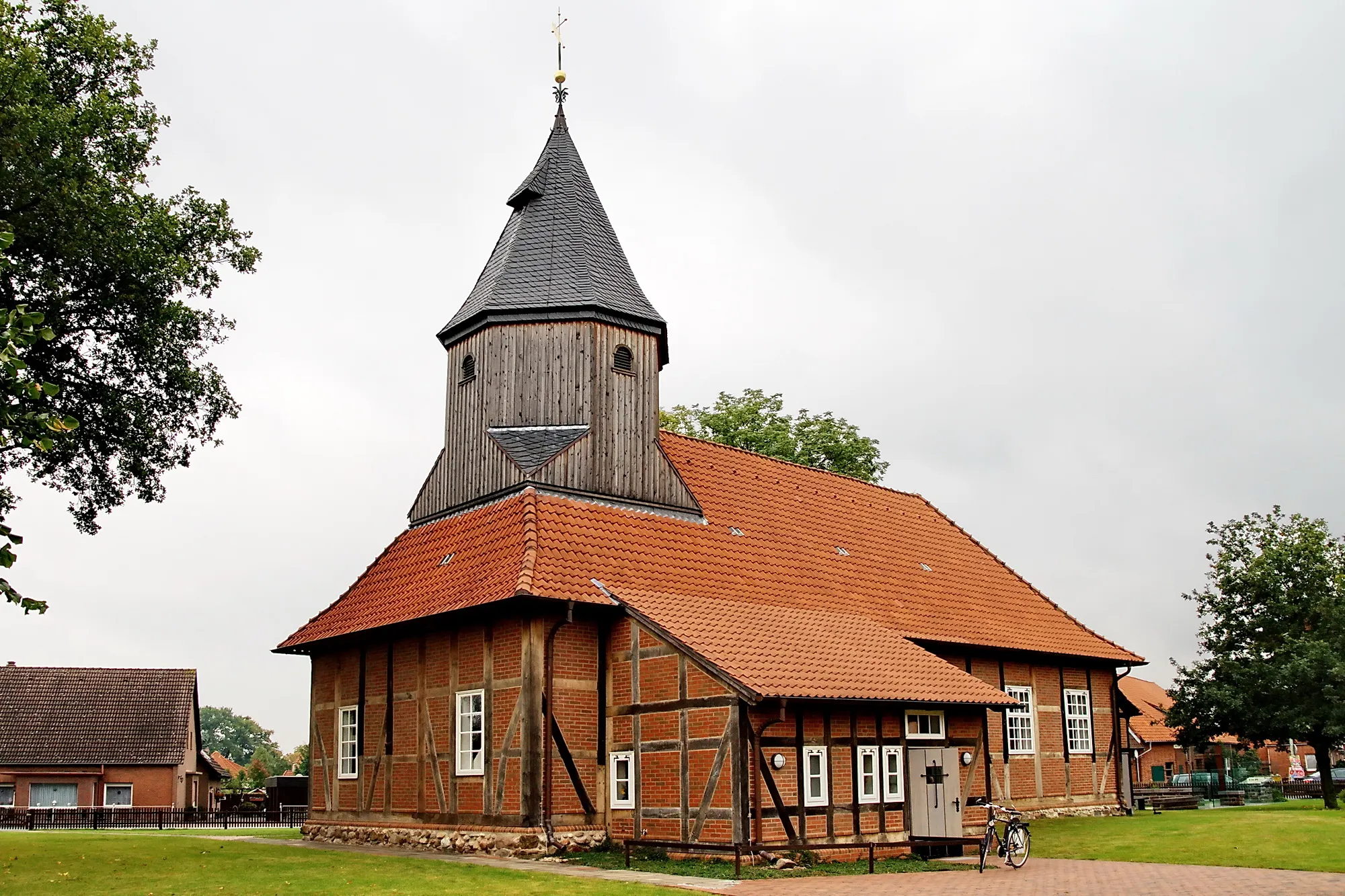 Photo showing: Corvinus-Kirche in Erichshagen-Wölpe (Nienburg/Weser)