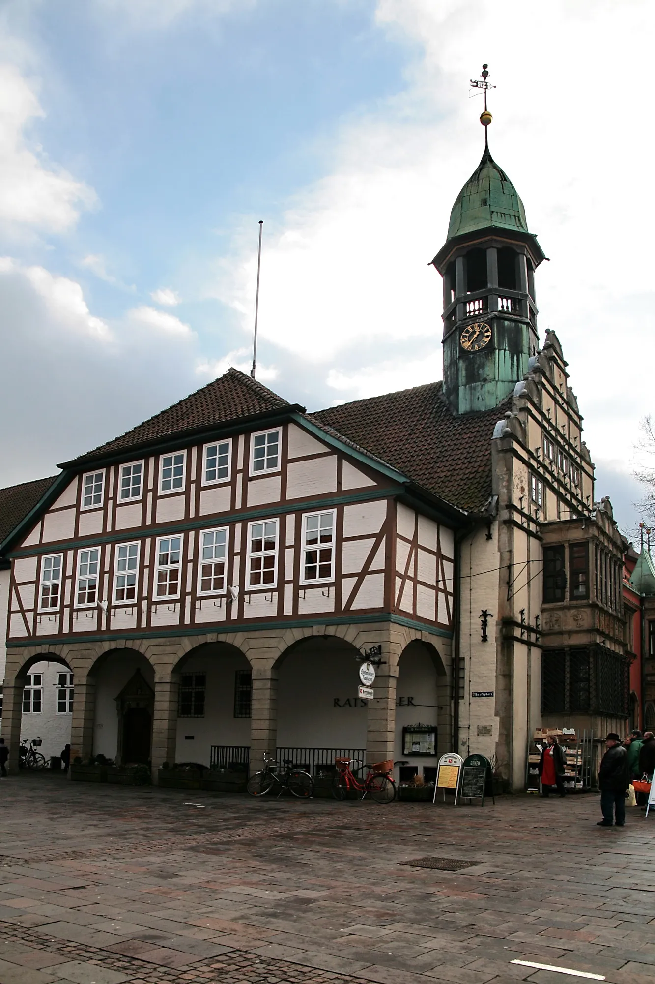 Photo showing: Rathaus in Nienburg/Weser