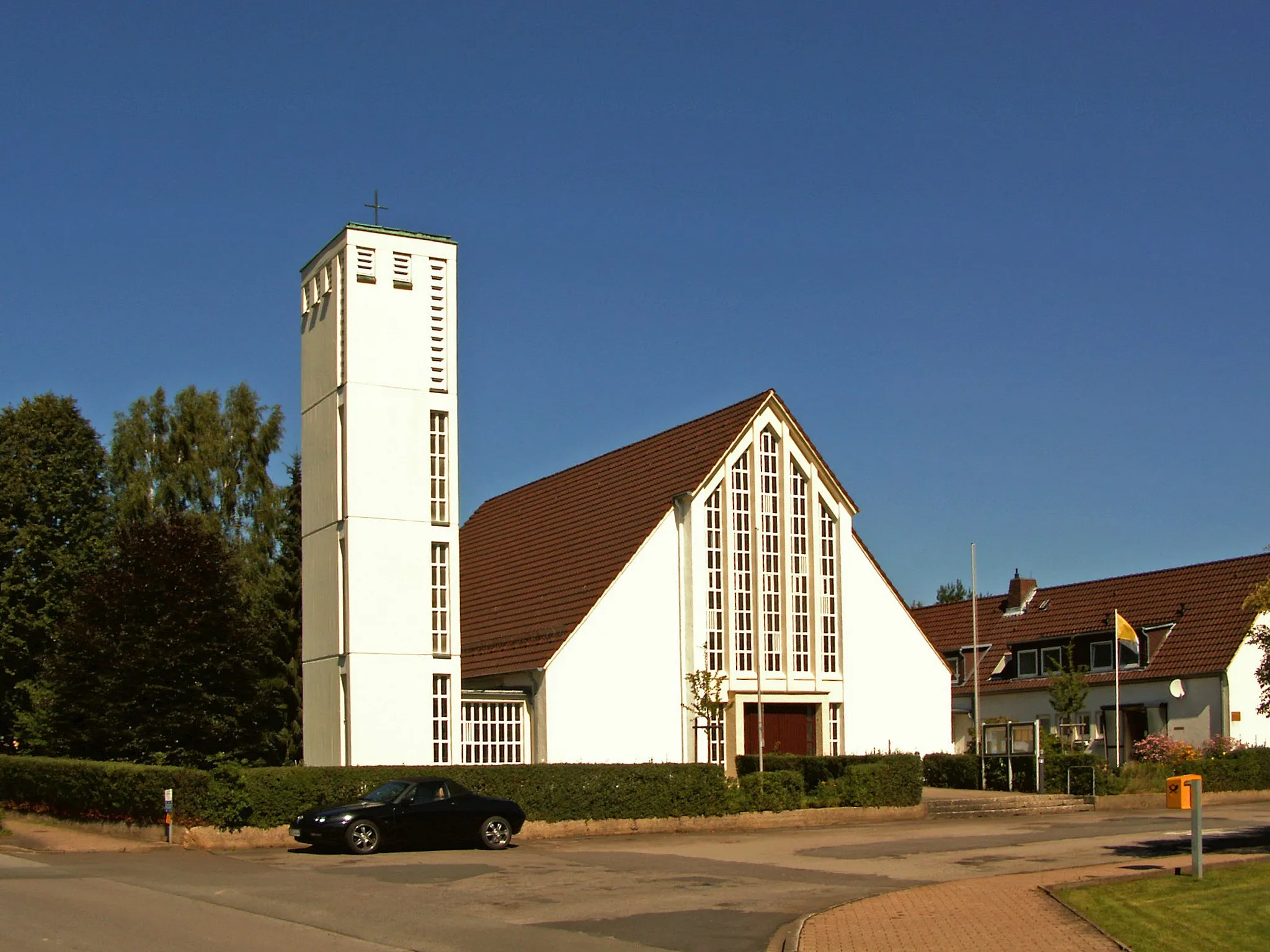 Photo showing: Katholische Kirche Guter Hirt in Duingen, Landkreis Hildesheim