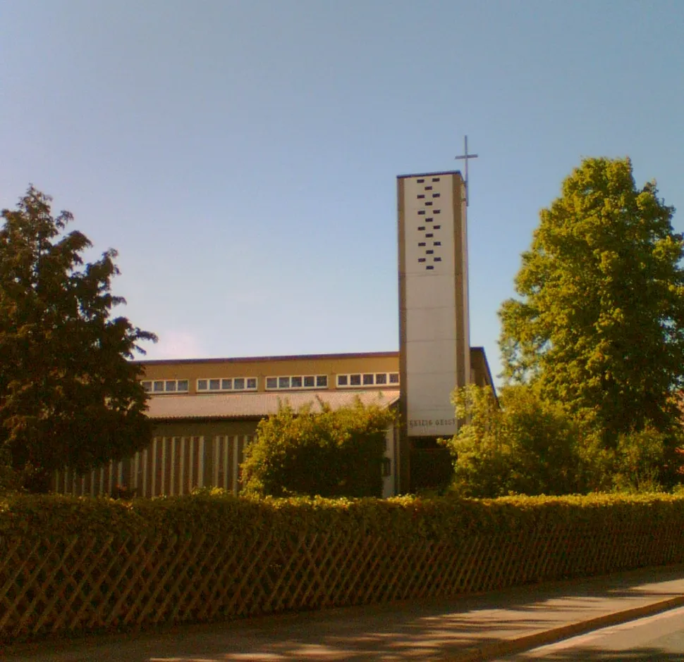 Photo showing: church Heilig Geist in Markoldendorf Germany