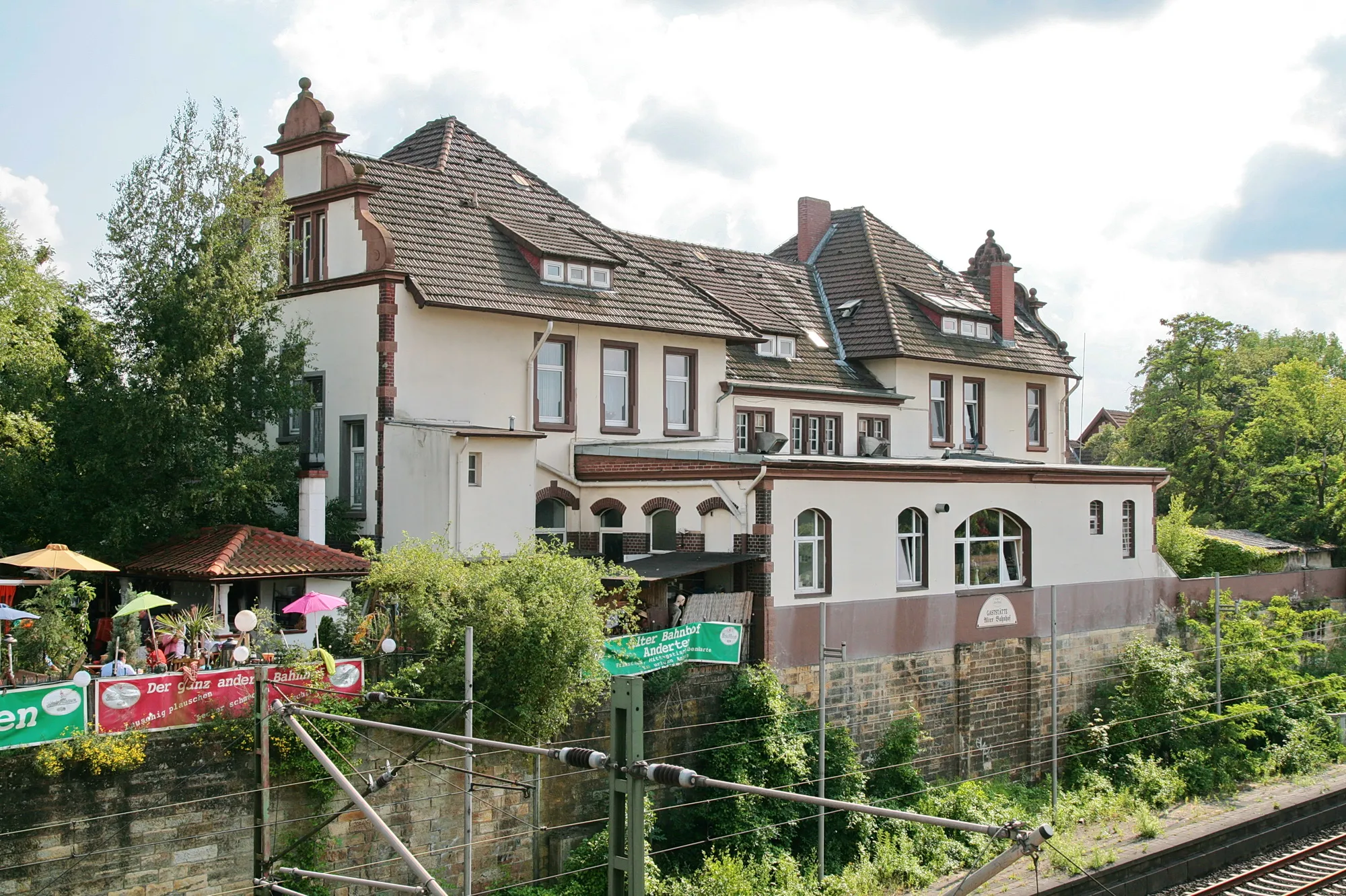 Photo showing: Alter Bahnhof Misburg-Anderten (Hannover), Niedersachsen, Deutschland