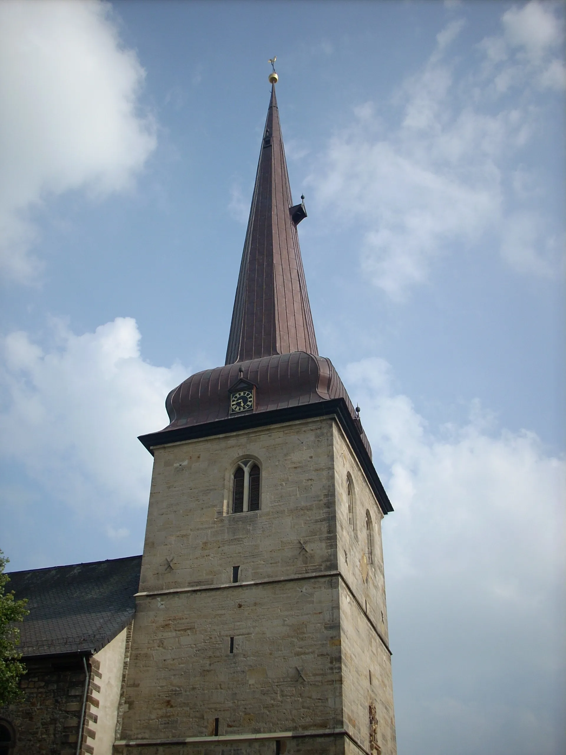 Photo showing: St. Martinus Catholic Church, Harsum-Borsum (Germany), tower from north